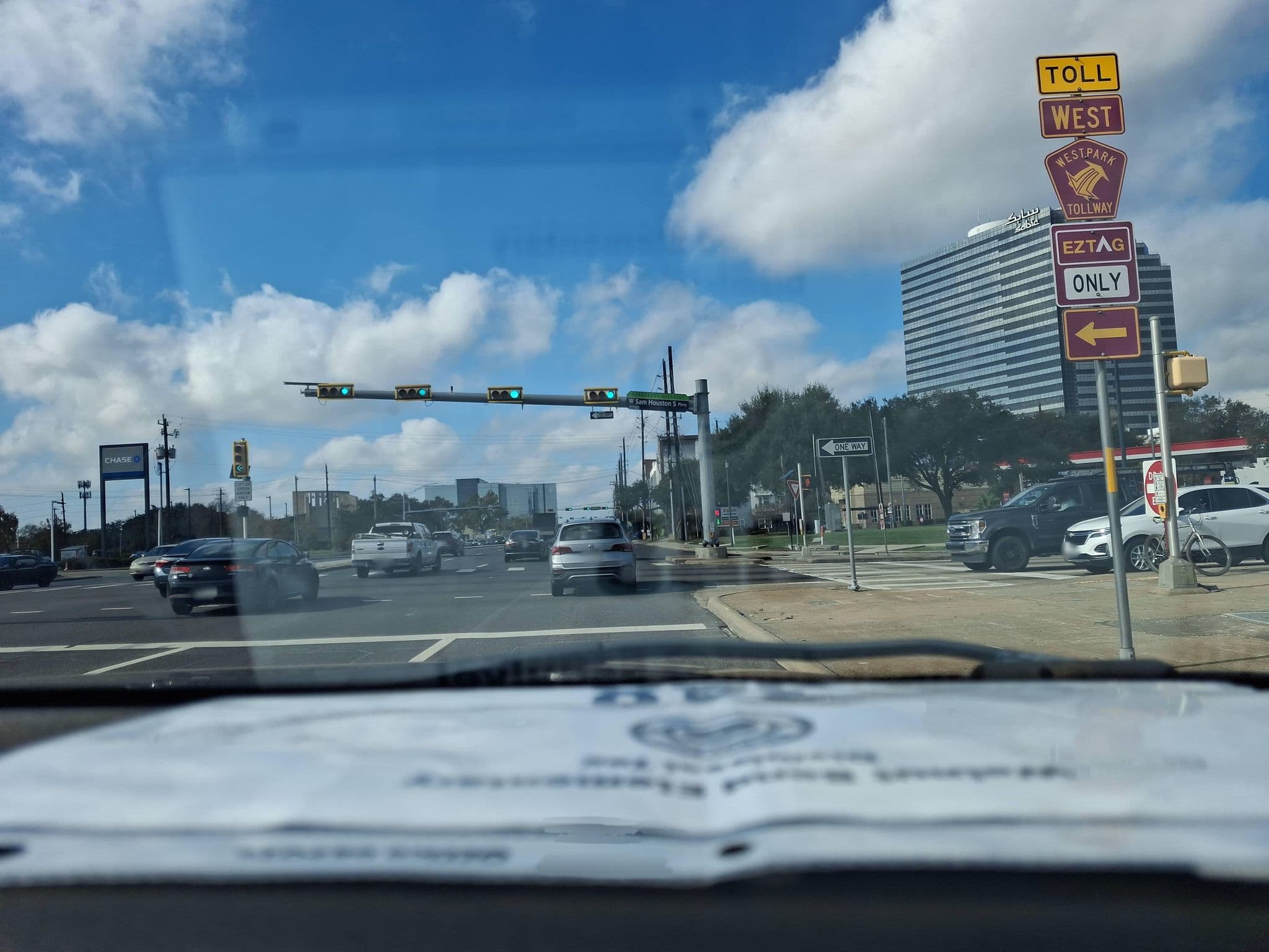 Street view near Holiday Inn Express Hotel & Suites Houston-Westchase Bltwy 8, Bunker Hill Village — © Diegothestreetveiw (CC BY-SA · Mapillary)