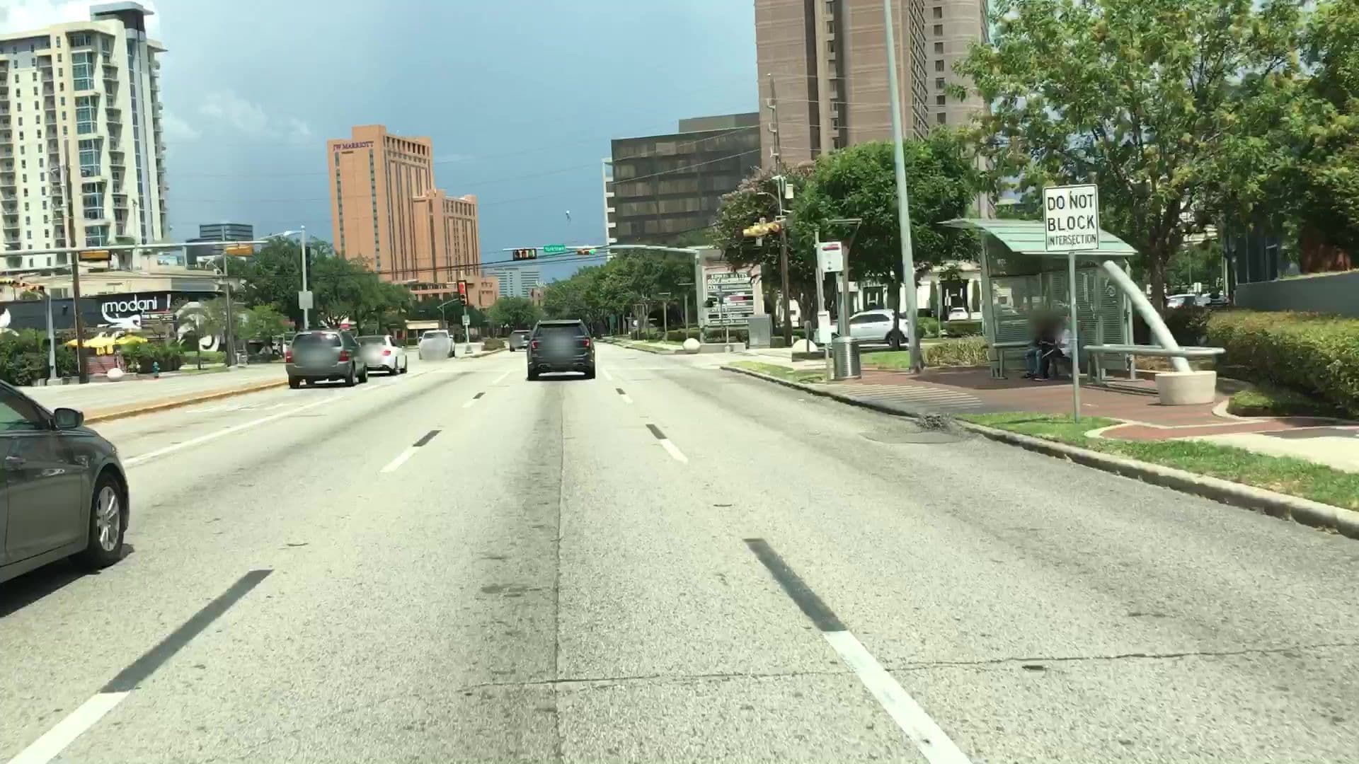 Street view near Aloft Hotel Pool, Bellaire — © lvl5 (CC BY-SA · Mapillary)