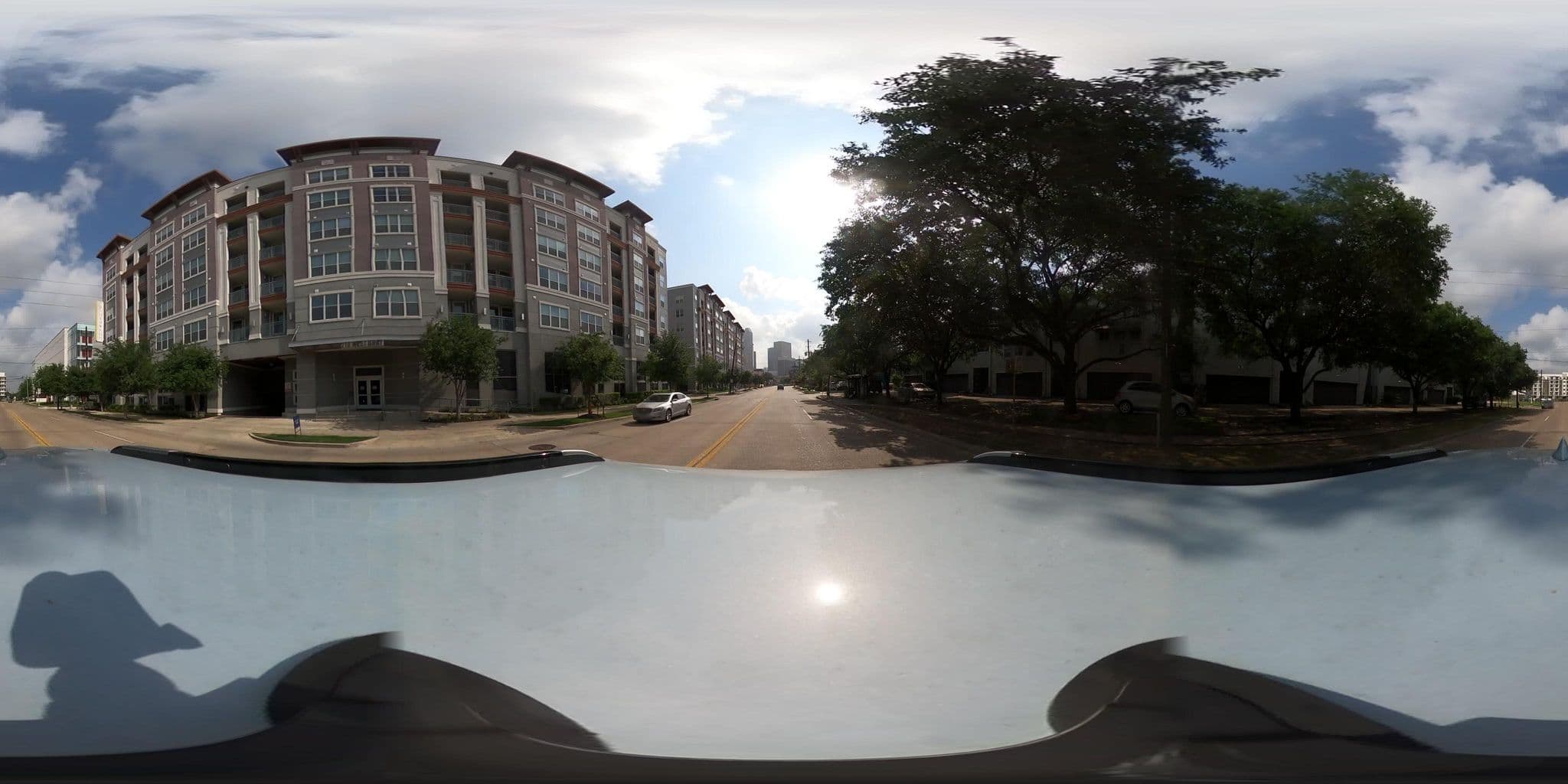 Street view near Dolce Midtown, Houston — © OswaldRabbit (CC BY-SA · Mapillary)
