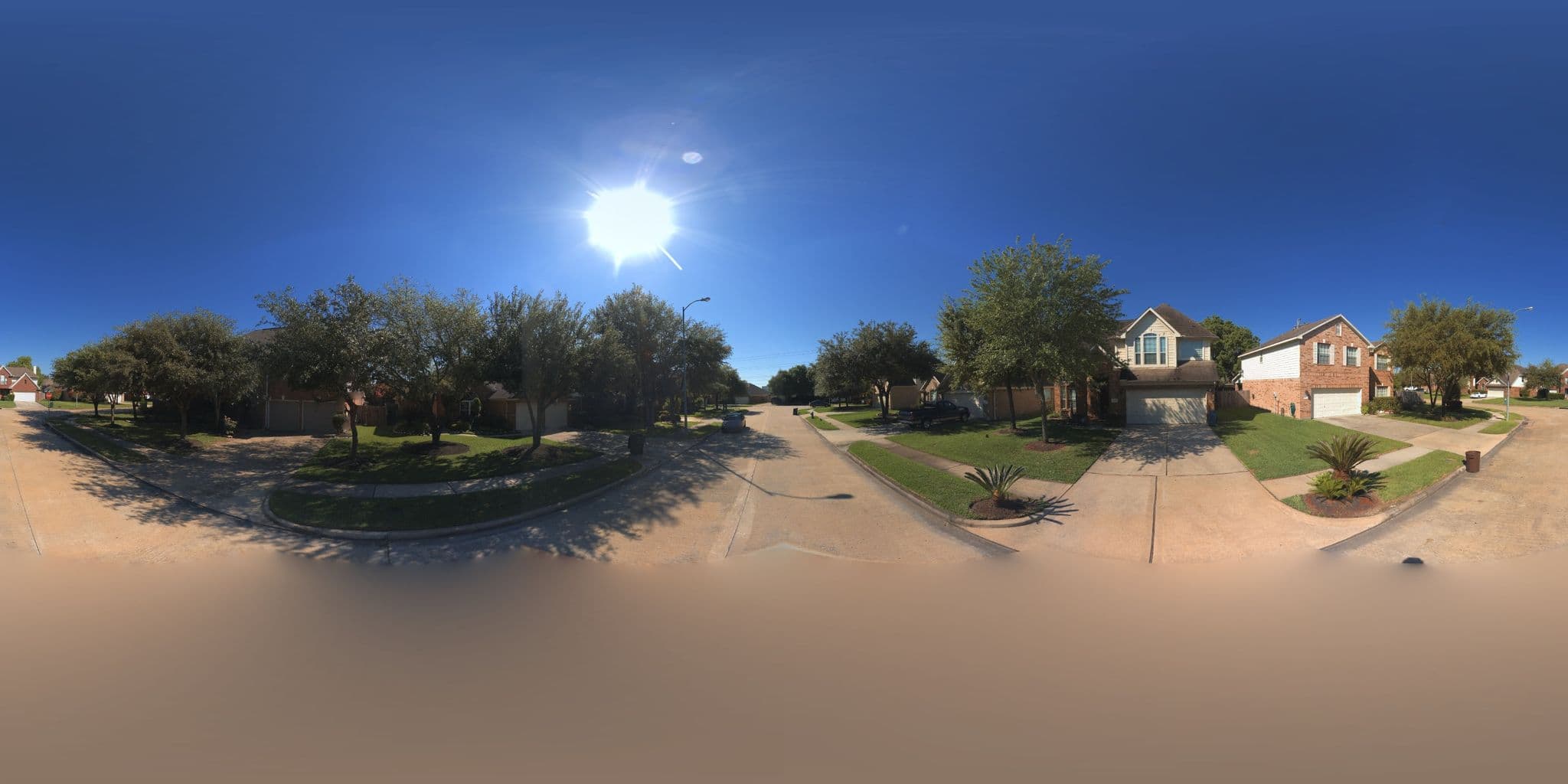 Street view near Houston Travel Services, Oak Cliff Place — © microsoft (CC BY-SA · Mapillary)