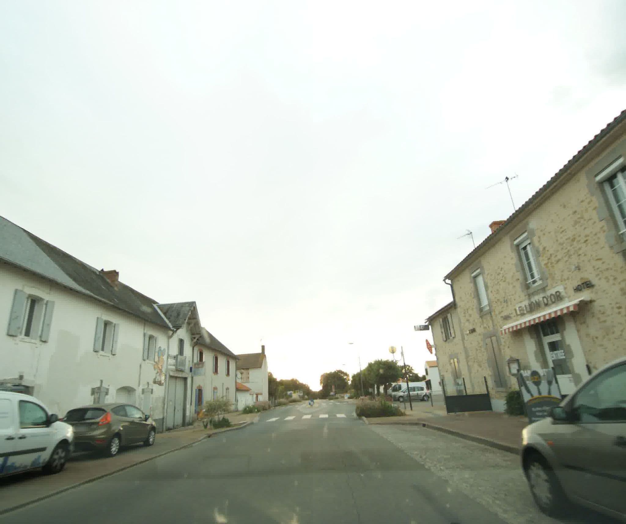 Street view near Le Lion d'Or, Moutiers-les-Mauxfaits — © sogefi (CC BY-SA · Mapillary)