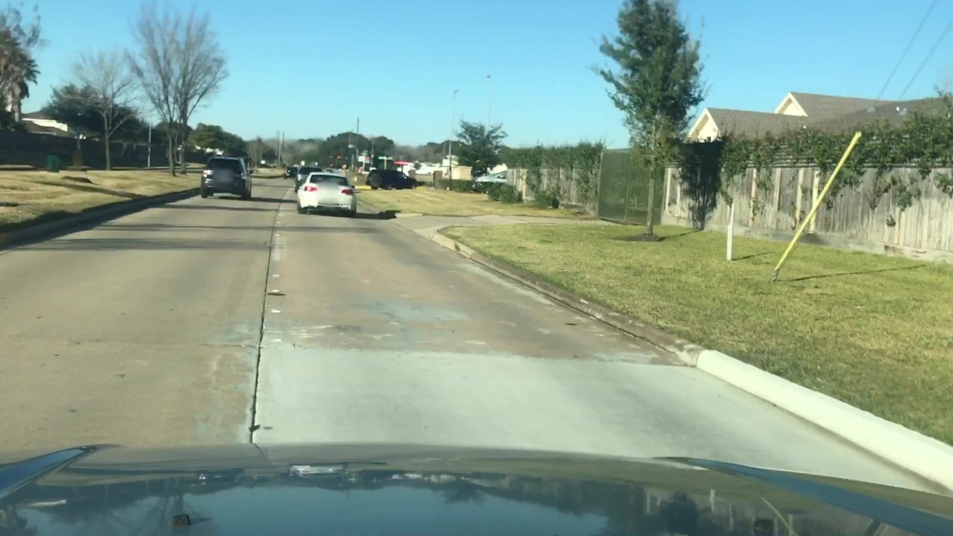 Street view near Evergreen Cottages, Katy — © lvl5 (CC BY-SA · Mapillary)