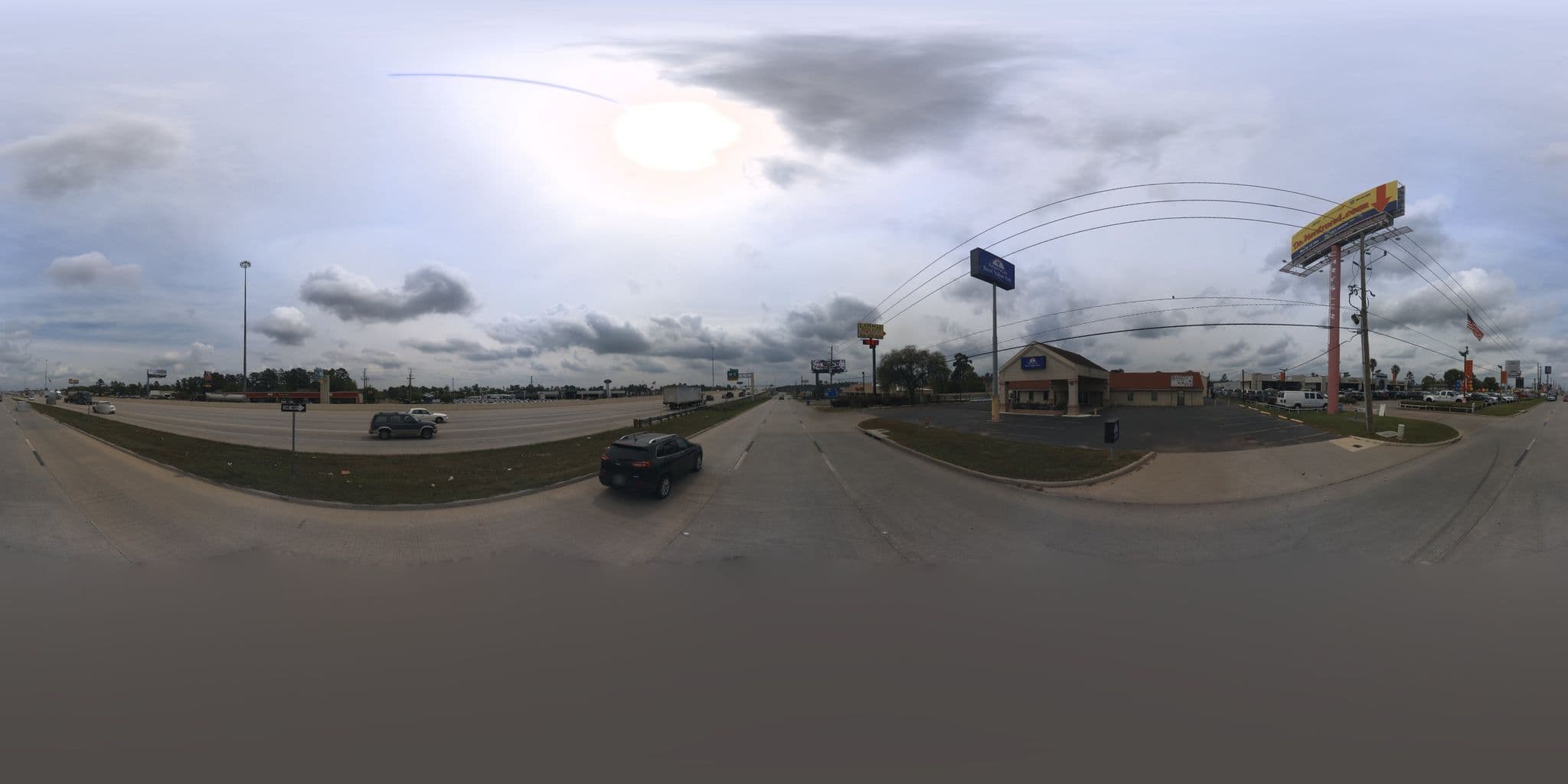 Street view near Americas Best Value Inn Conroe, Conroe — © microsoft (CC BY-SA · Mapillary)