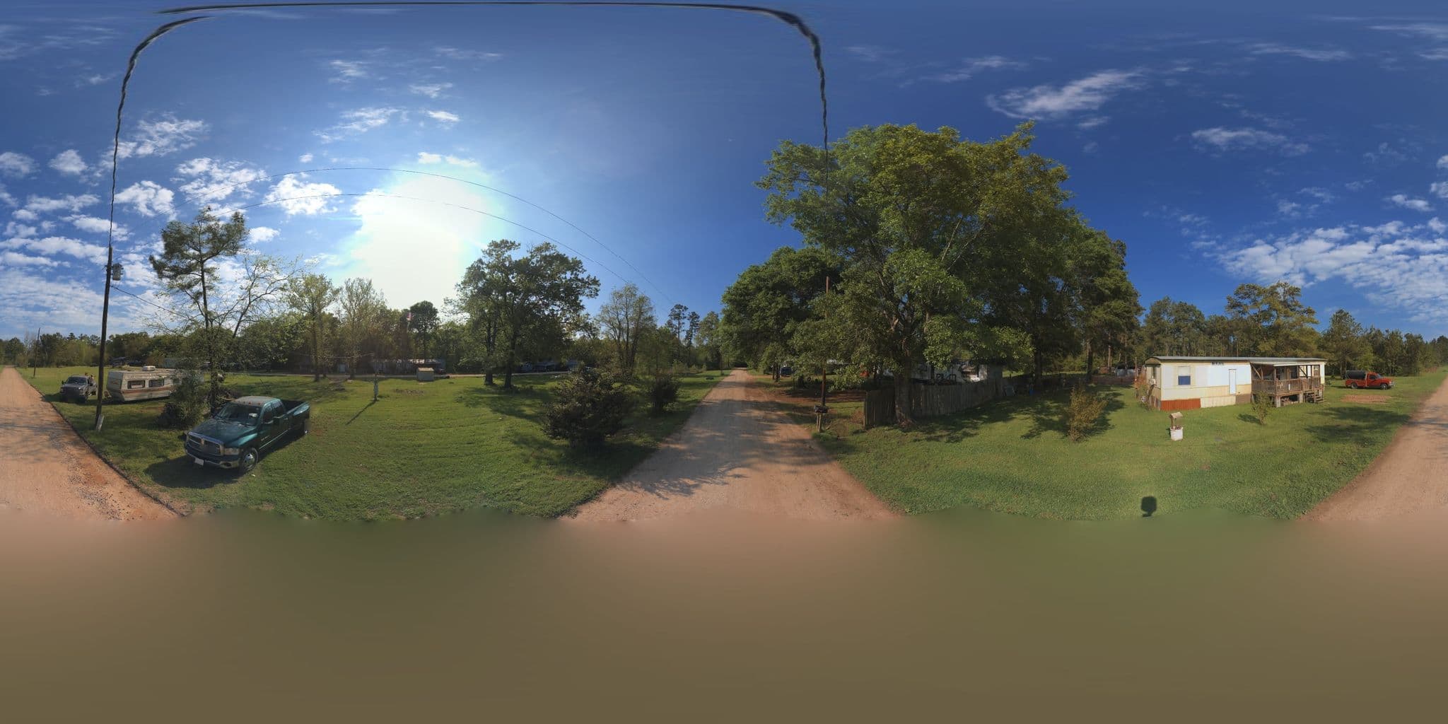 Street view near Fairy World, New Waverly — © microsoft (CC BY-SA · Mapillary)
