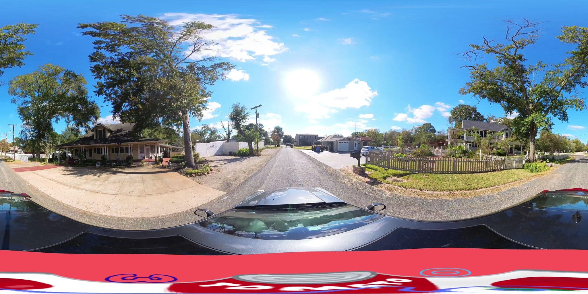 Street view near Gibbs Street Manor Bed And Breakfast, New Waverly — © TomatoCan360 (CC BY-SA · Mapillary)