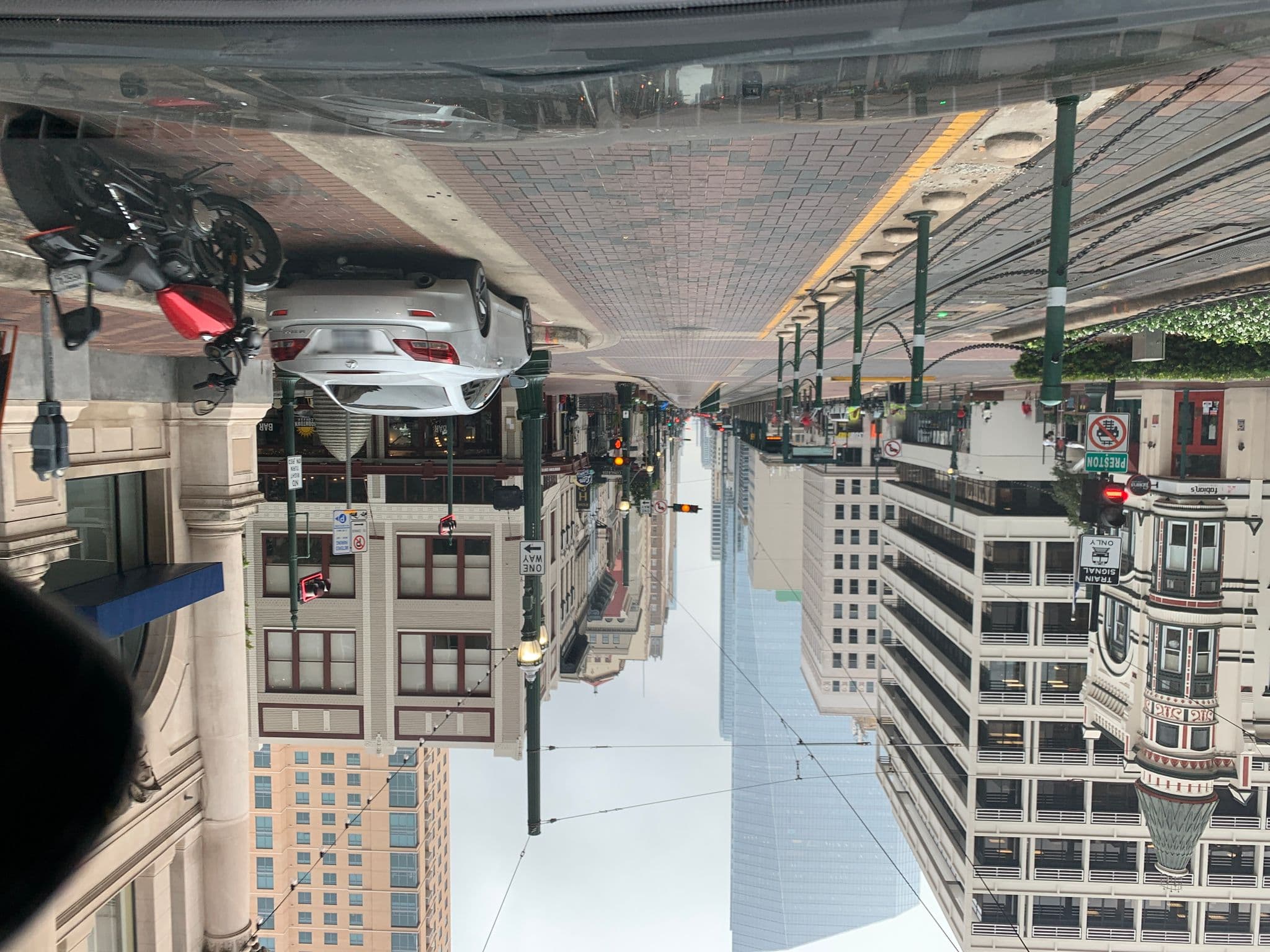 Street view near Hotel Icon Savoy Suite, Houston — © crystalberry713 (CC BY-SA · Mapillary)