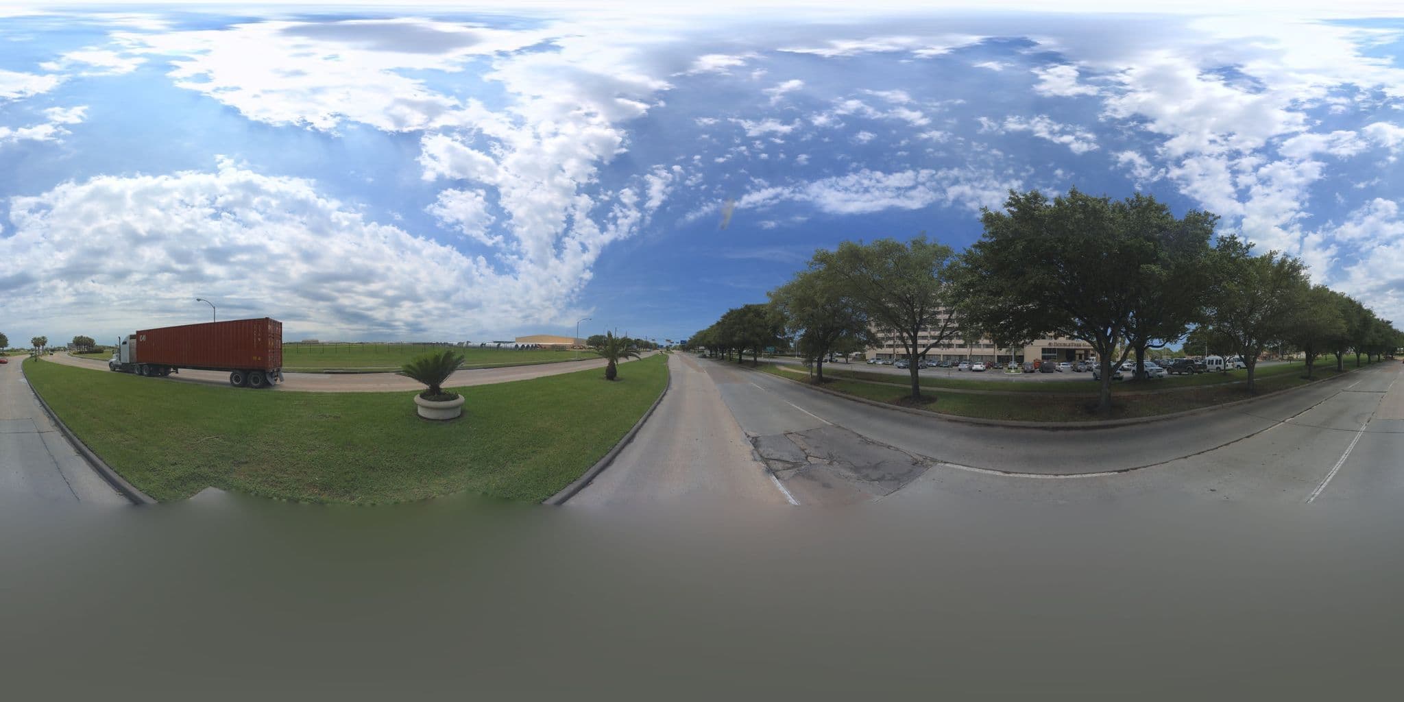 Street view near Hilton Hobby Pool, South Houston — © microsoft (CC BY-SA · Mapillary)