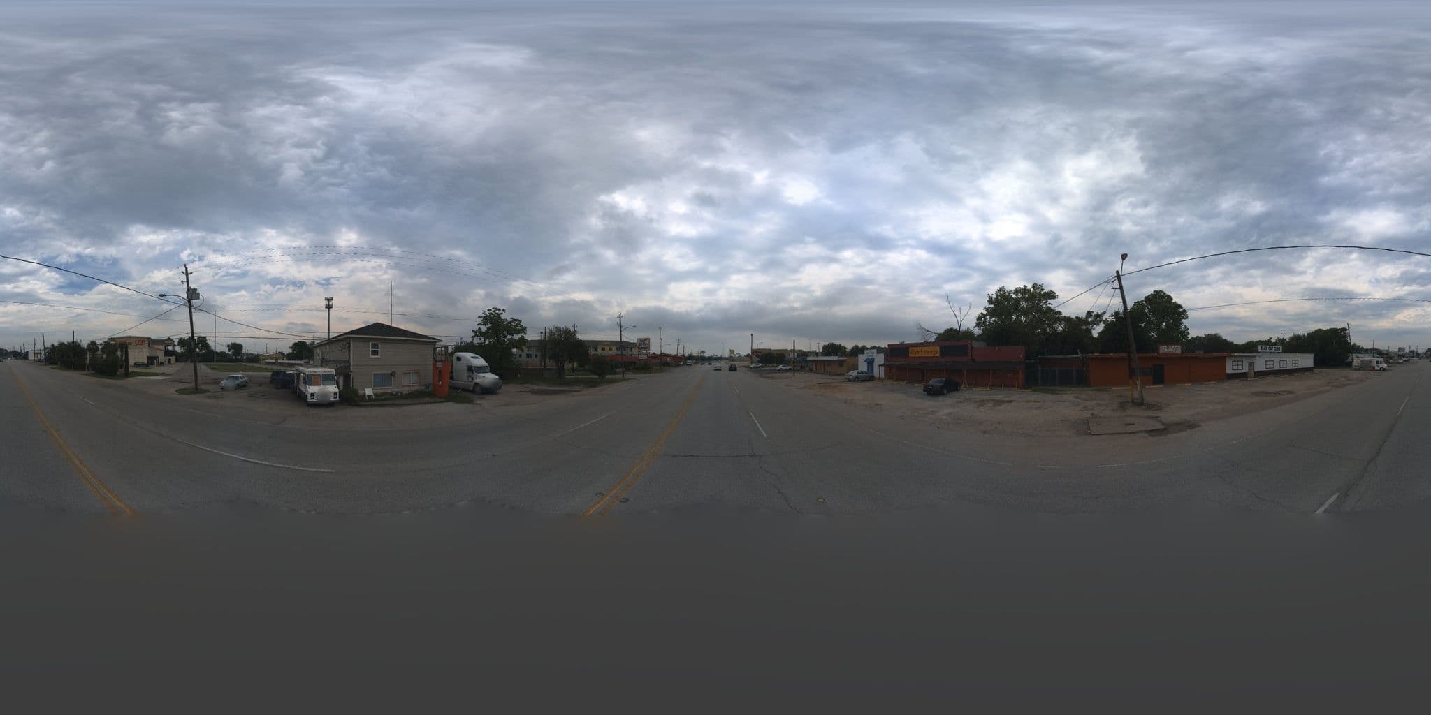 Street view near Blue Top Courts Motel, South Houston — © microsoft (CC BY-SA · Mapillary)