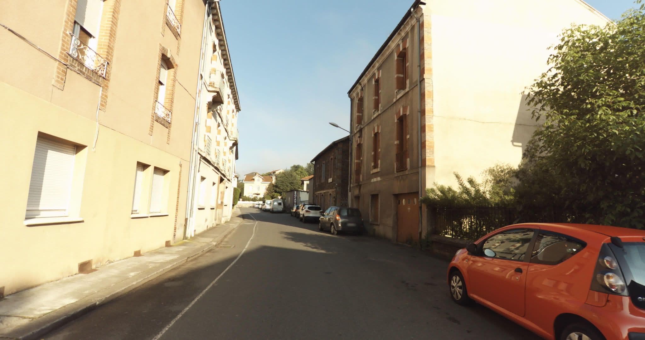Street view near Les Volets Bleus, Decazeville — © sogefi (CC BY-SA · Mapillary)