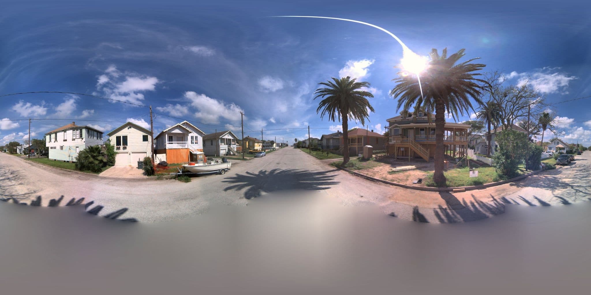 Street view near Bu-shay's Bungalow, Galveston — © microsoft (CC BY-SA · Mapillary)