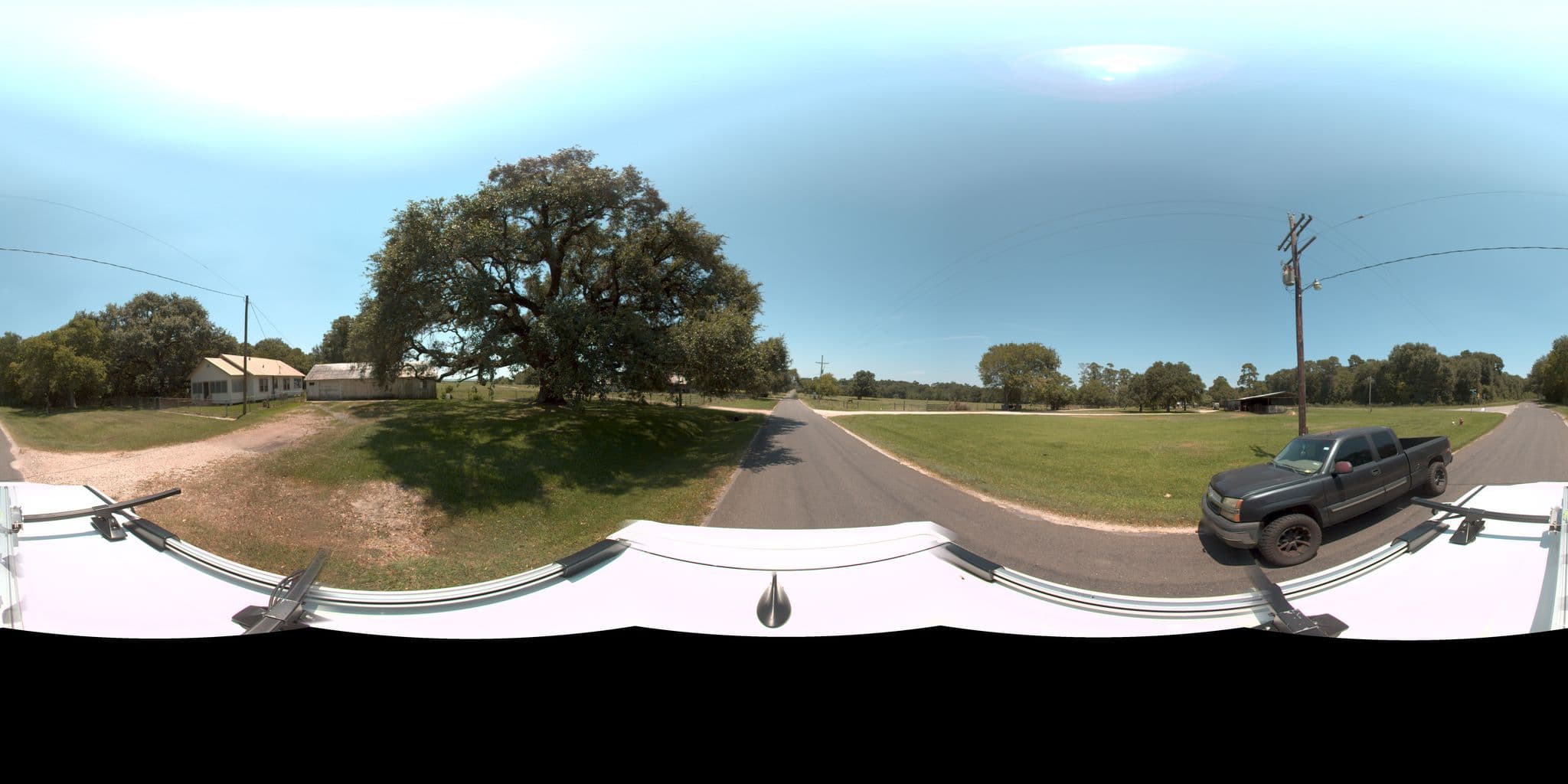 Street view near Castle Oaks RV Park, Anahuac — © rking (CC BY-SA · Mapillary)