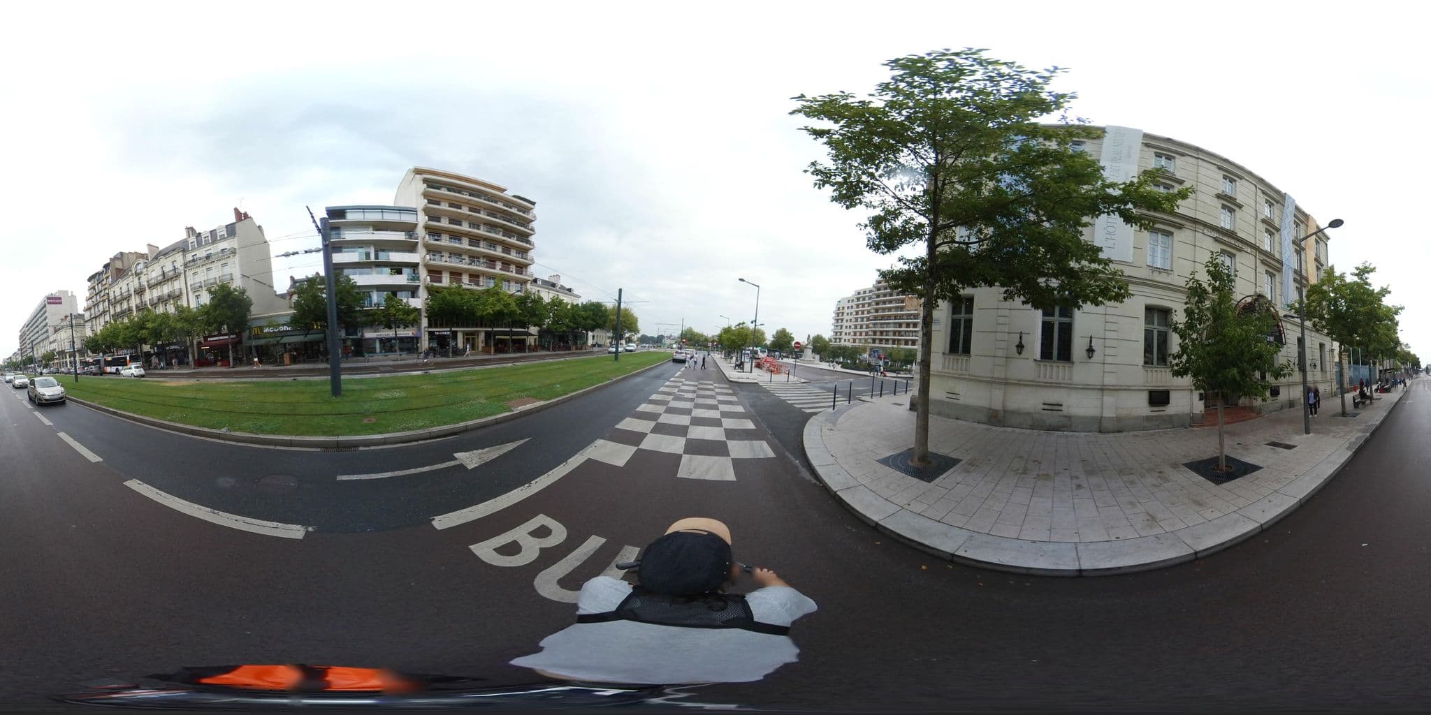 Street view near Hôtel d'Anjou, Angers — © c_mobilite (CC BY-SA · Mapillary)