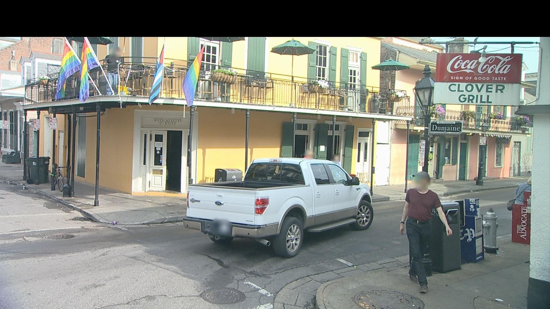 Street view near Bourgoyne Guest House, New Orleans — © 2023WR (CC BY-SA · Mapillary)
