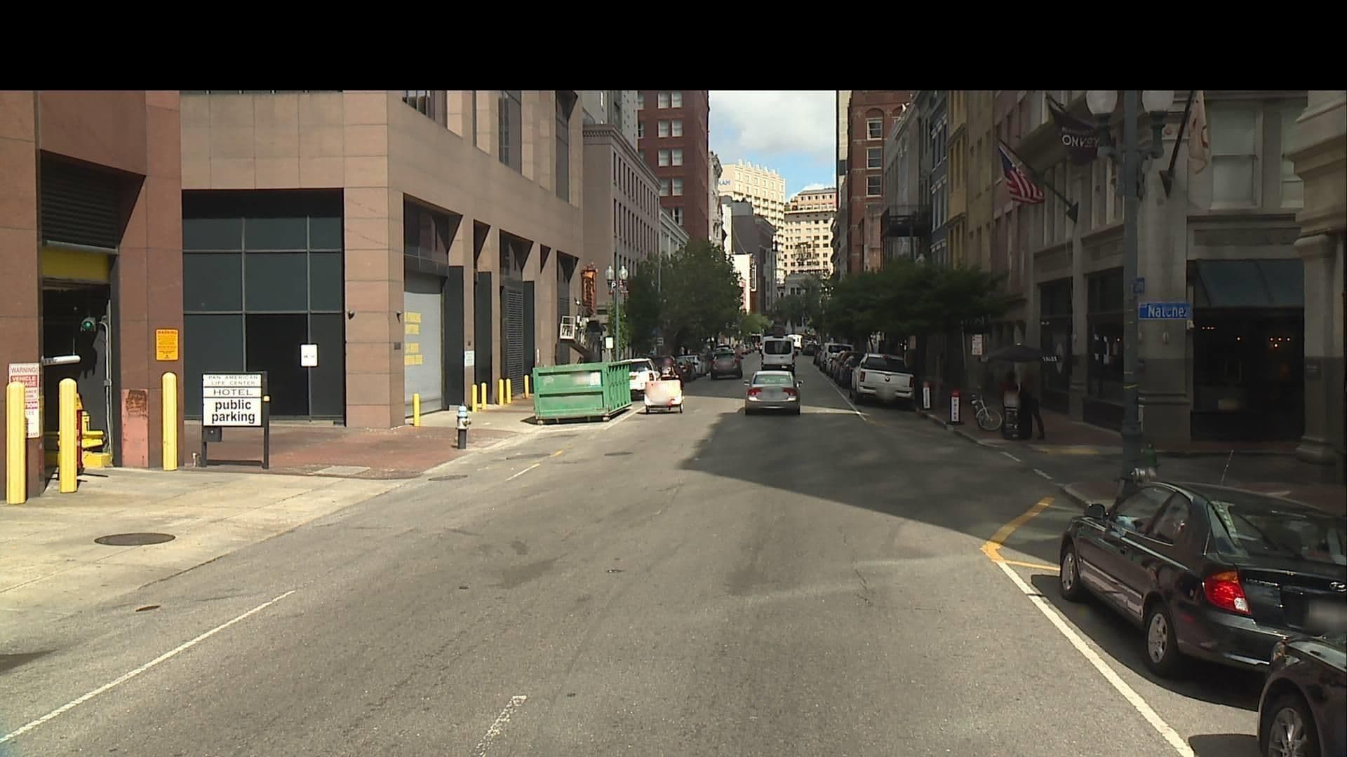 Street view near Queen & Crescent Hotel, New Orleans — © mapillaryupload (CC BY-SA · Mapillary)