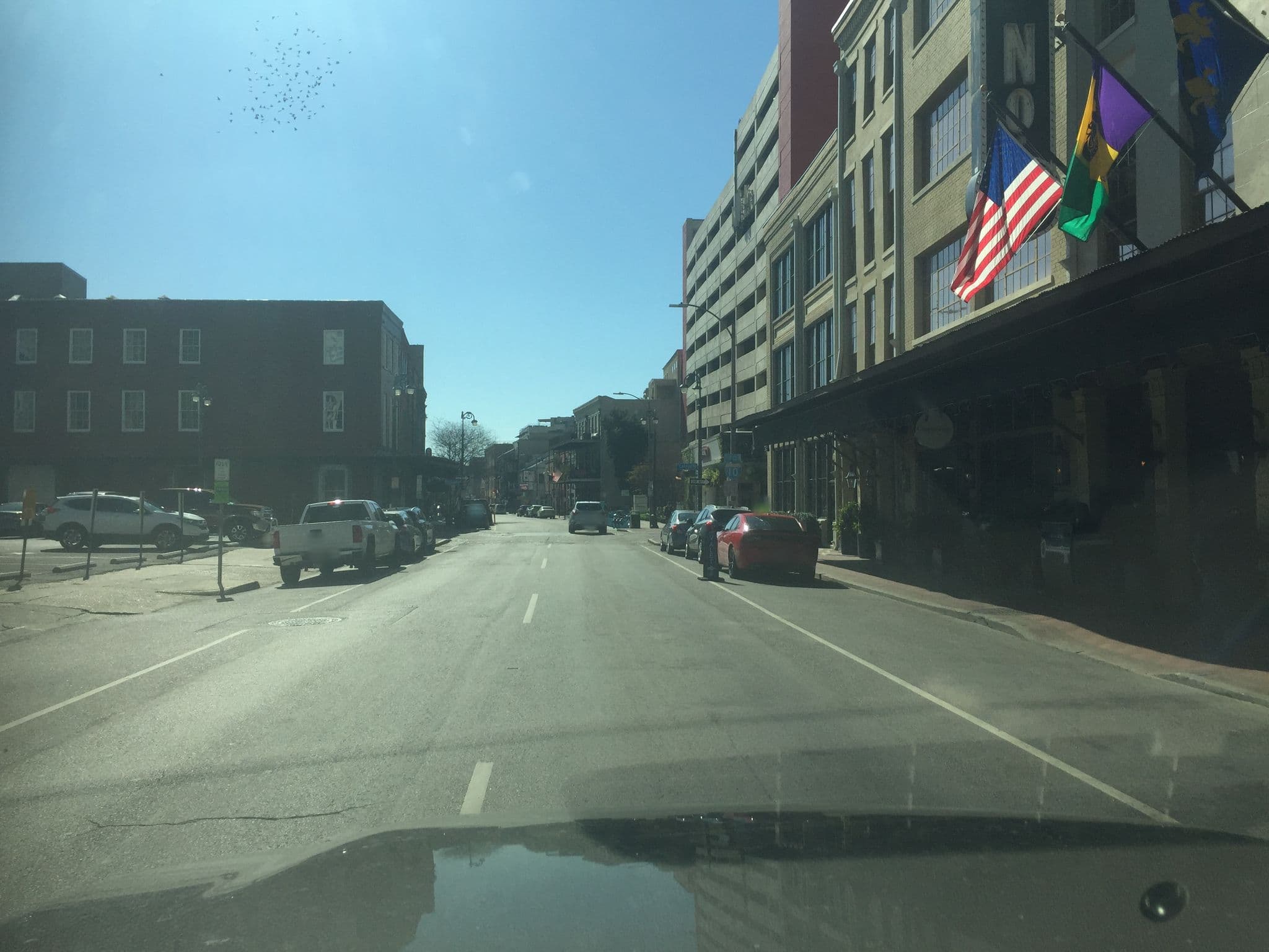 Street view near The Ambassador Hotel, New Orleans — © genthonj (CC BY-SA · Mapillary)