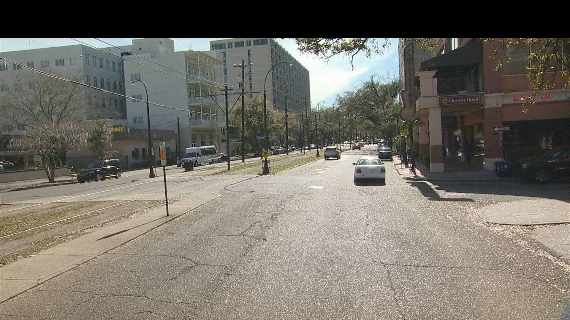 Street view near Clarion Grand Boutique Hotel, New Orleans — © FF_Loc1 (CC BY-SA · Mapillary)