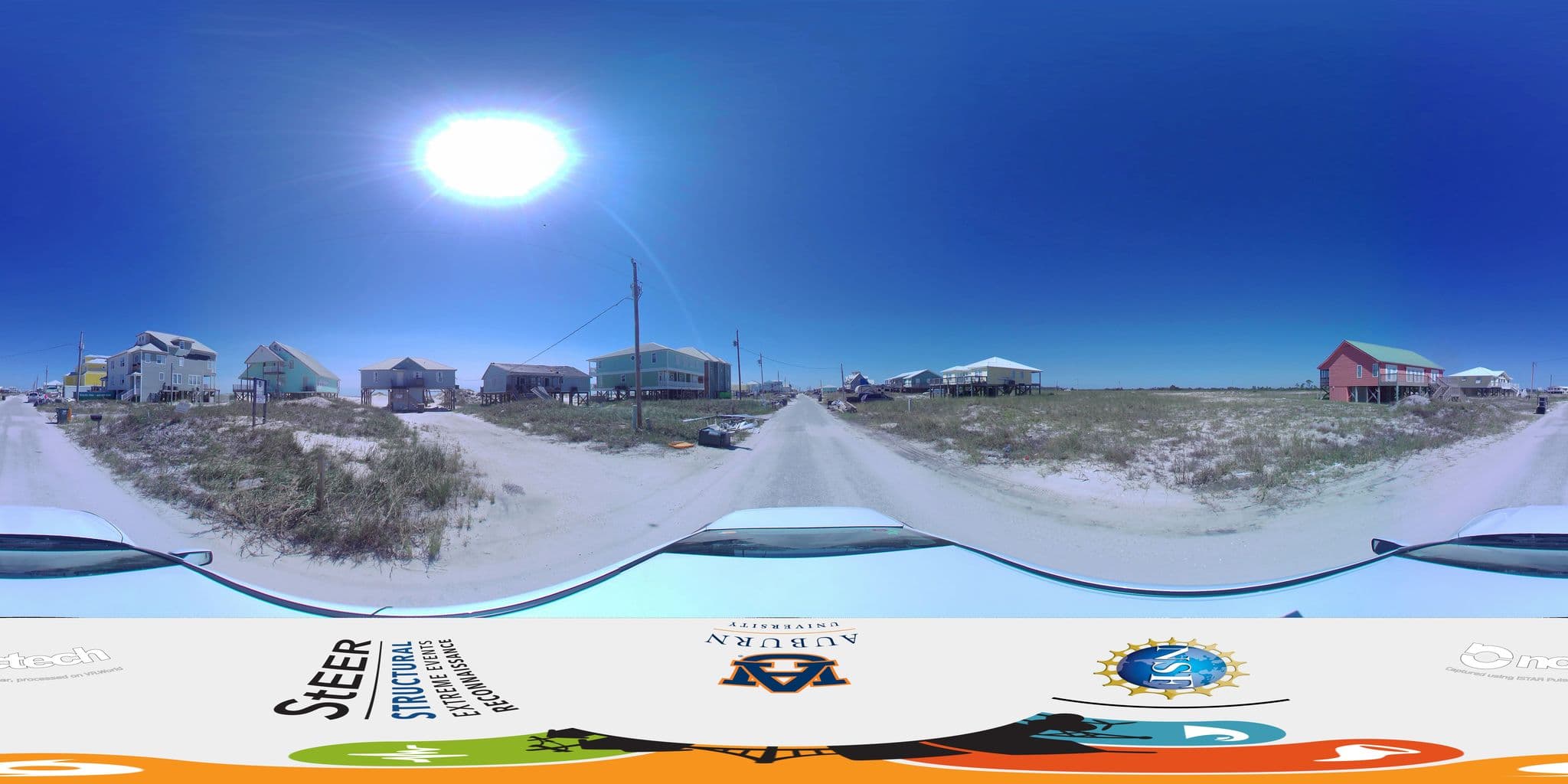 Street view near My Blue Heaven, Dauphin Island — © steer360network (CC BY-SA · Mapillary)