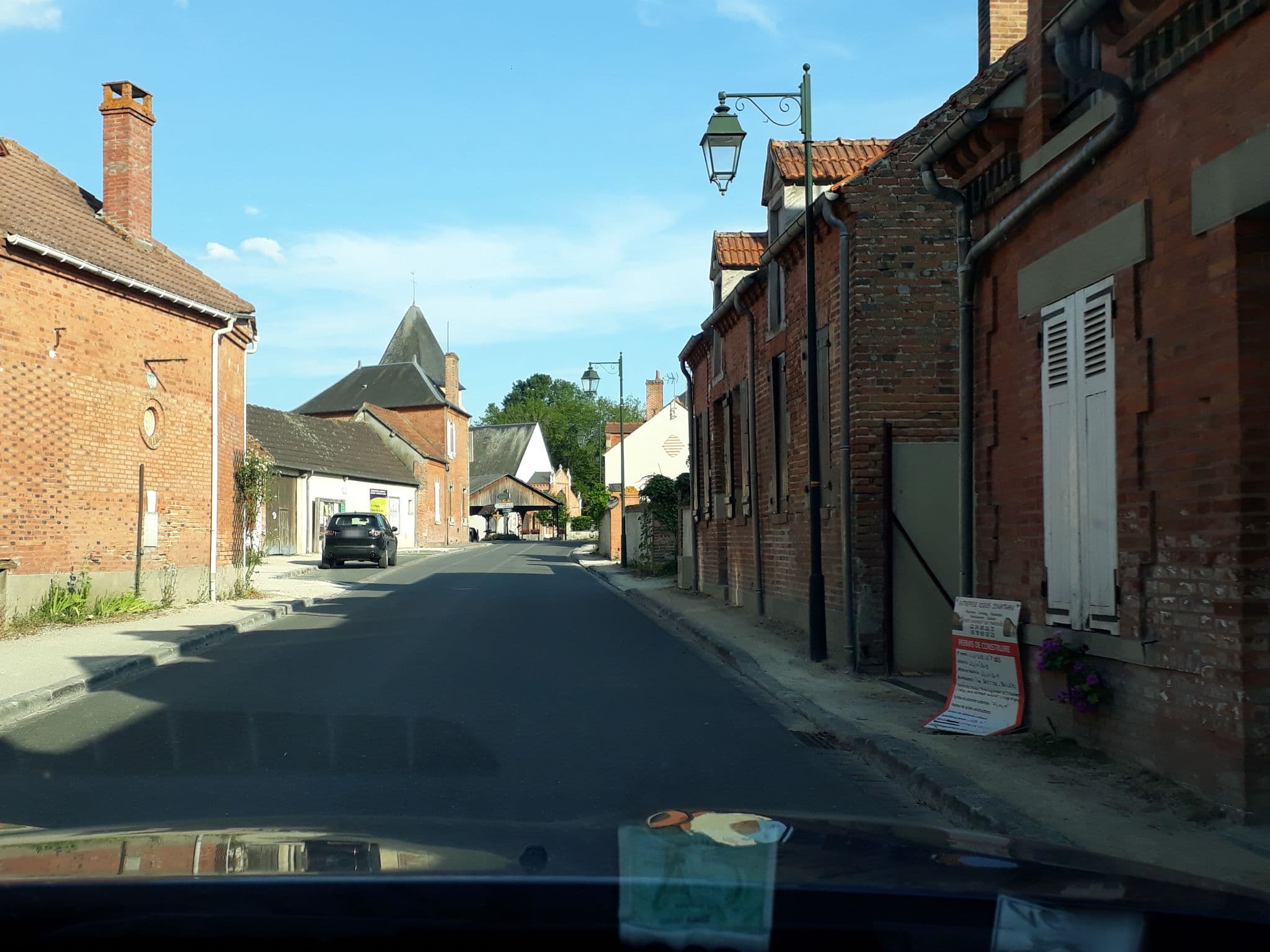 Street view near Relais Solognot, Vouzon — © df45 (CC BY-SA · Mapillary)