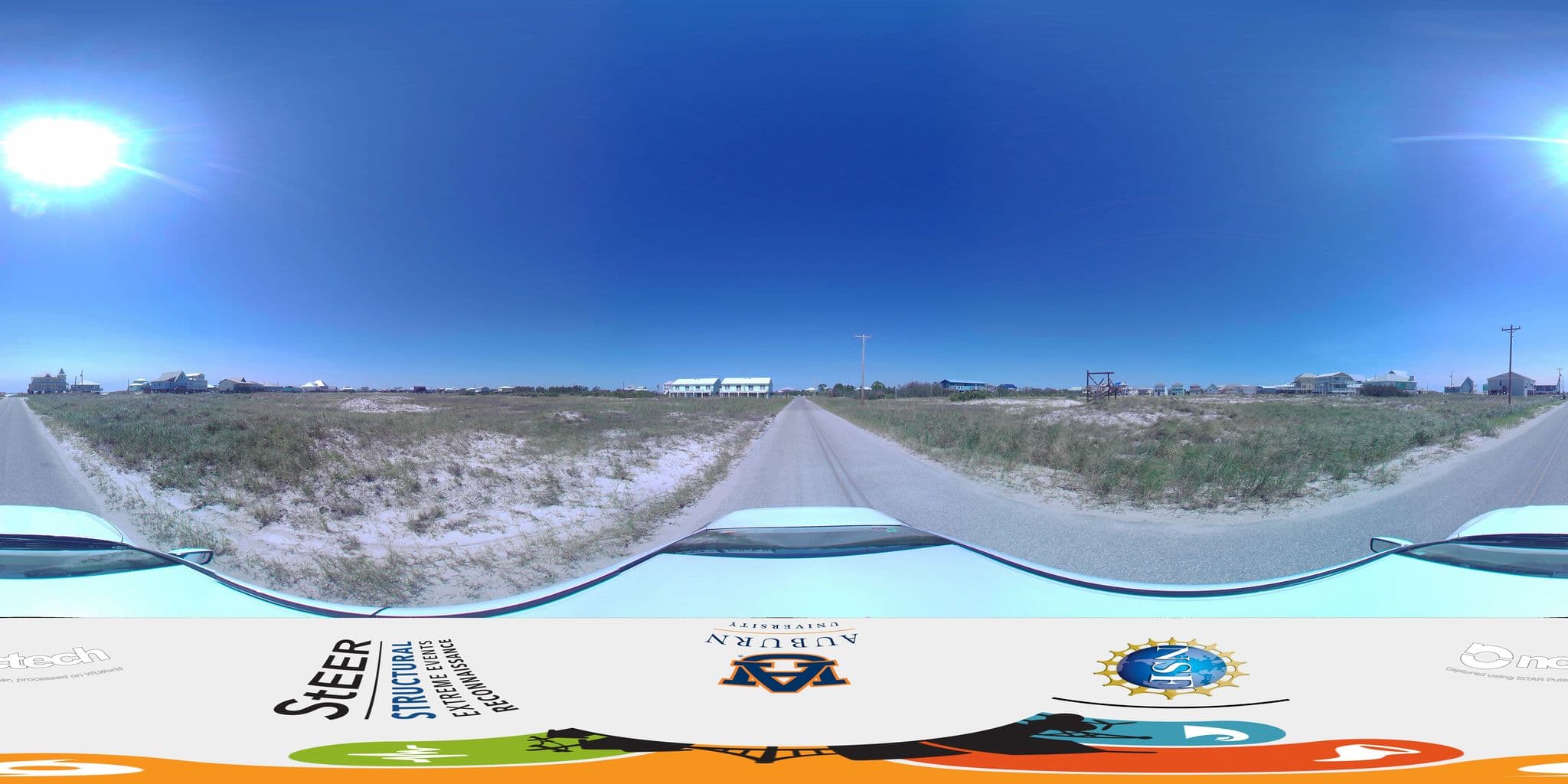 Street view near Toucan Play 1, Dauphin Island — © steer360network (CC BY-SA · Mapillary)