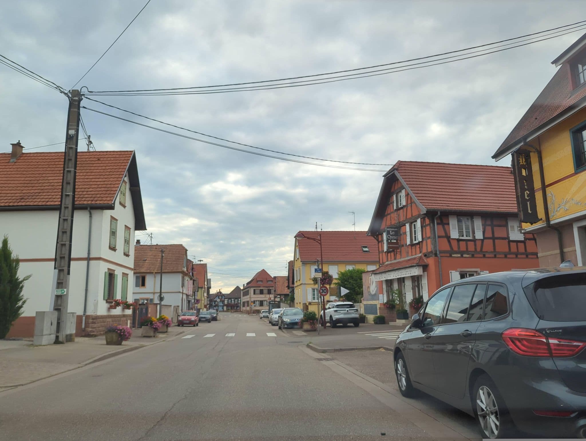 Street view near Au Boeuf, Blaesheim — © mbertheau (CC BY-SA · Mapillary)