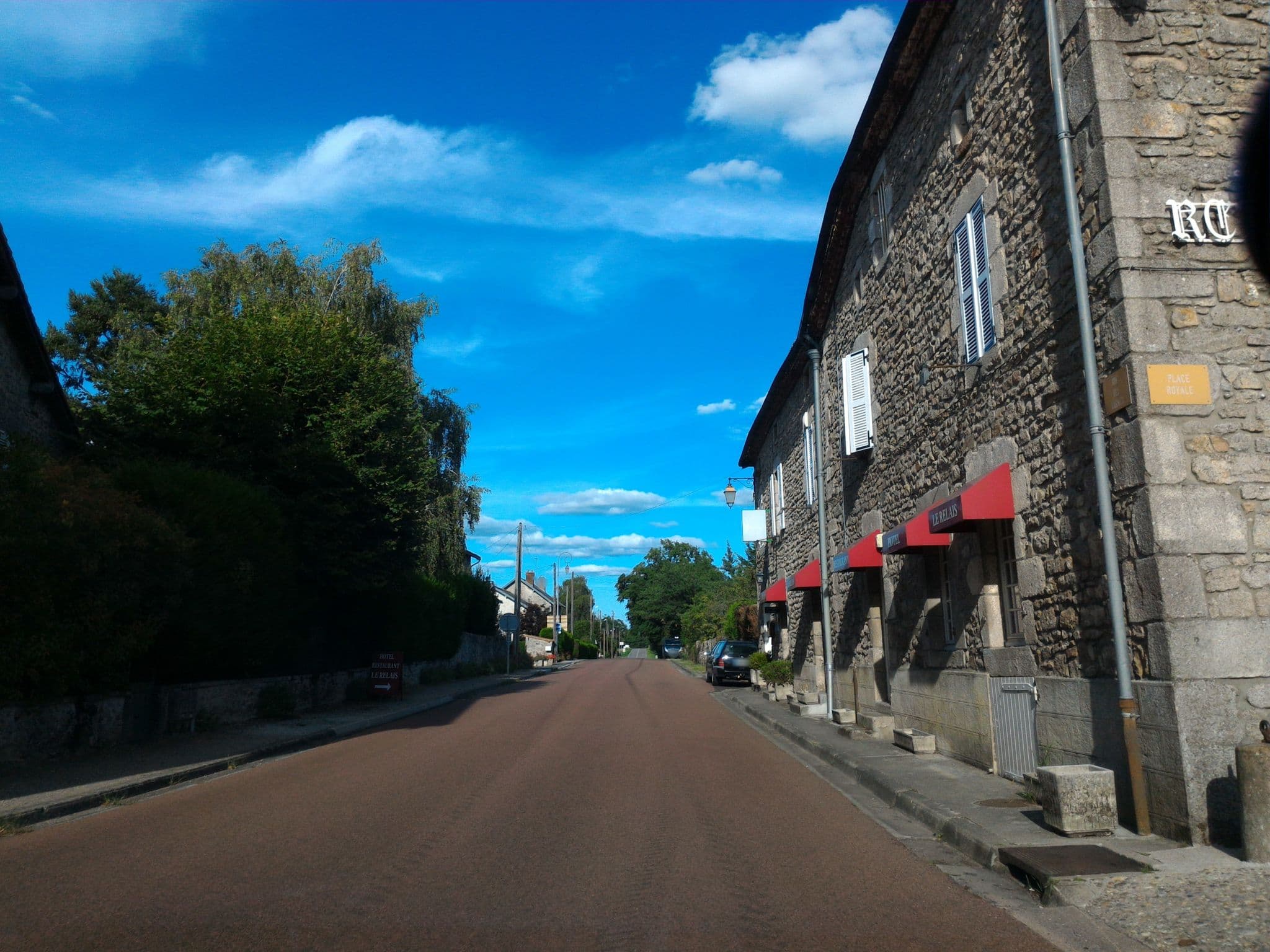 Street view near Le Relais, Bellac — © fgouget (CC BY-SA · Mapillary)