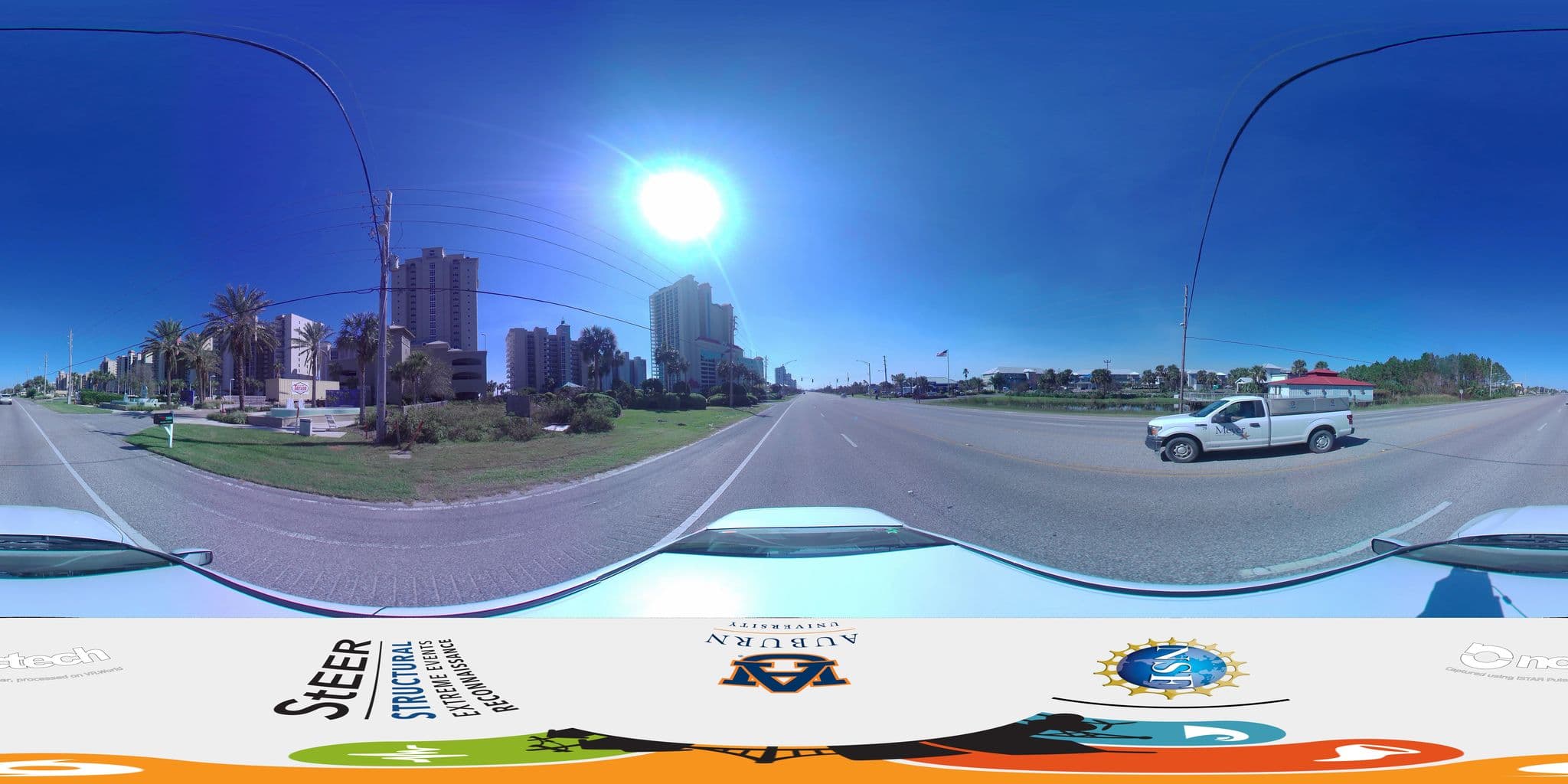Street view near The Hot Tub, Orange Beach — © steer360network (CC BY-SA · Mapillary)