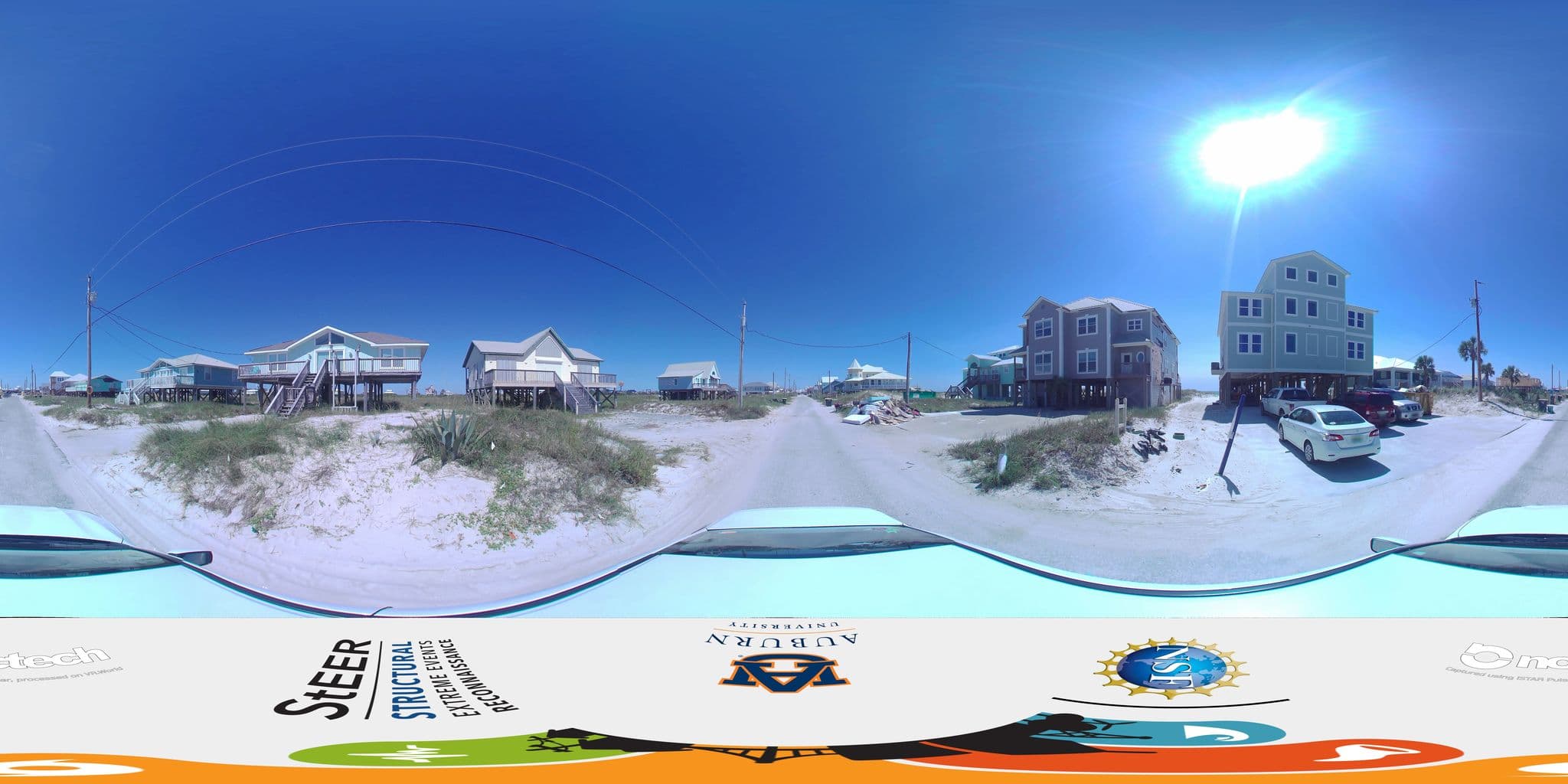Street view near Summerscape, Dauphin Island — © steer360network (CC BY-SA · Mapillary)