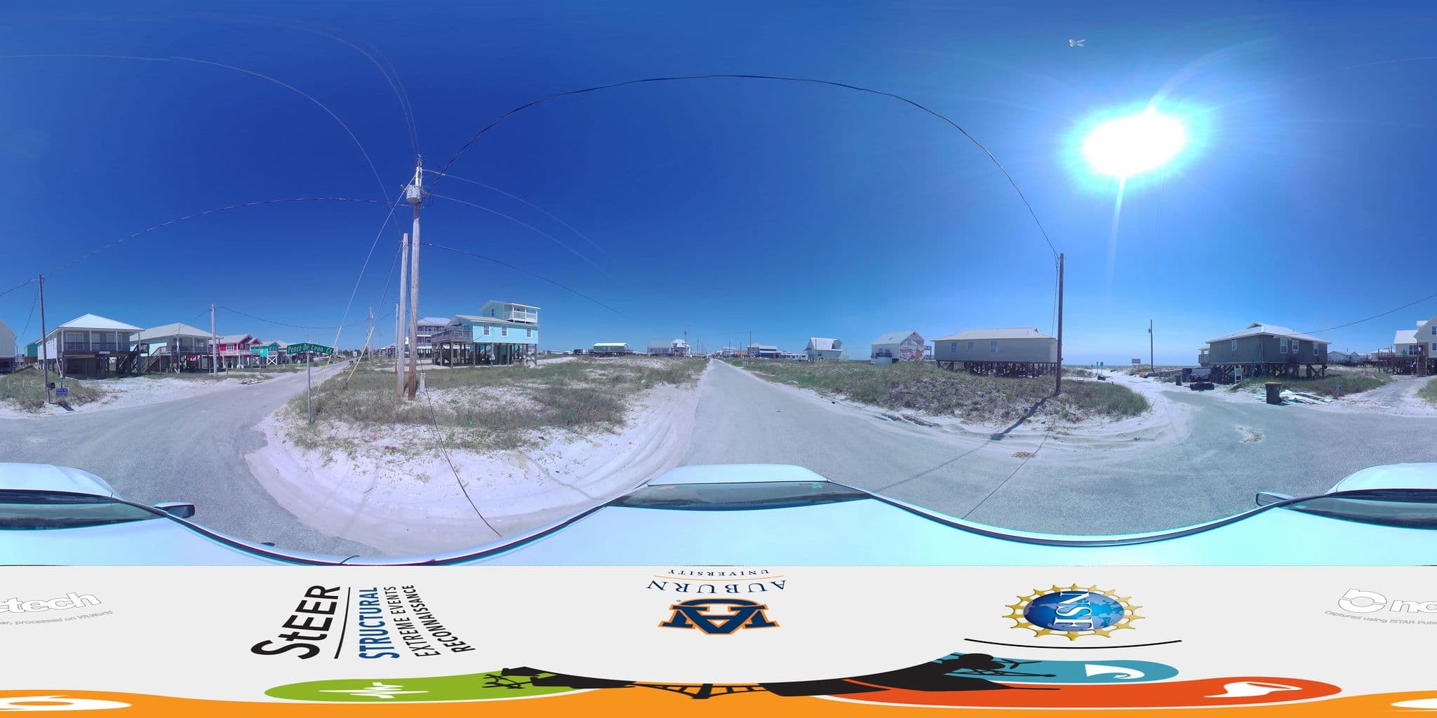 Street view near Escape, Dauphin Island — © steer360network (CC BY-SA · Mapillary)
