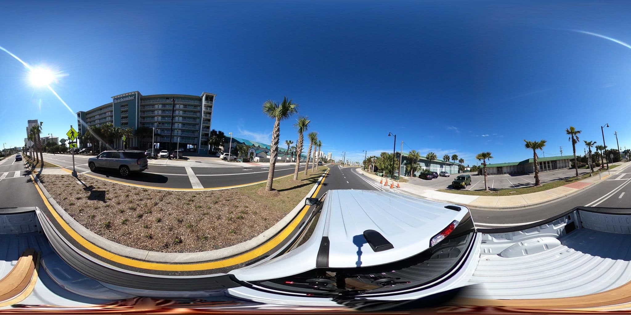Street view near Beachcomber Vacation Rentals, Panama City Beach — © bchamberlain (CC BY-SA · Mapillary)