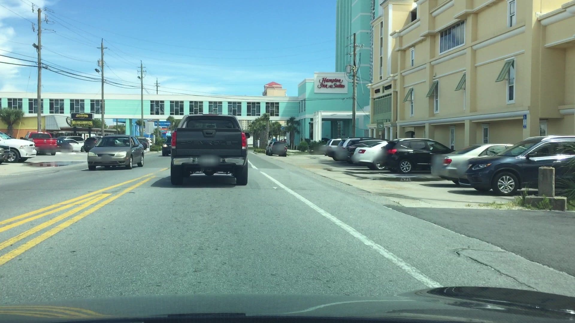 Street view near Flamingo Motel, Panama City Beach — © lvl5 (CC BY-SA · Mapillary)