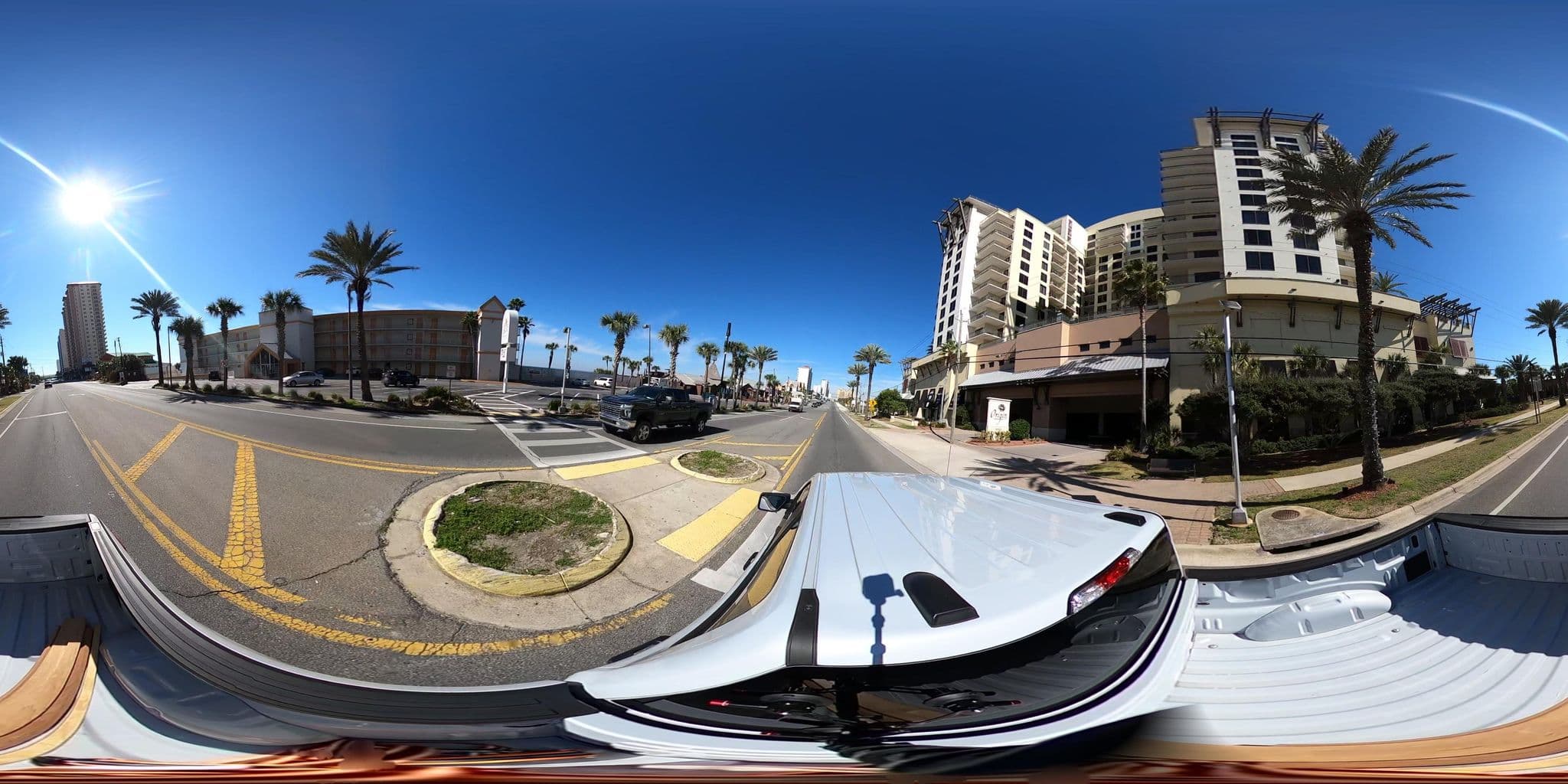 Street view near Sunset Beach Resort, Panama City Beach — © bchamberlain (CC BY-SA · Mapillary)