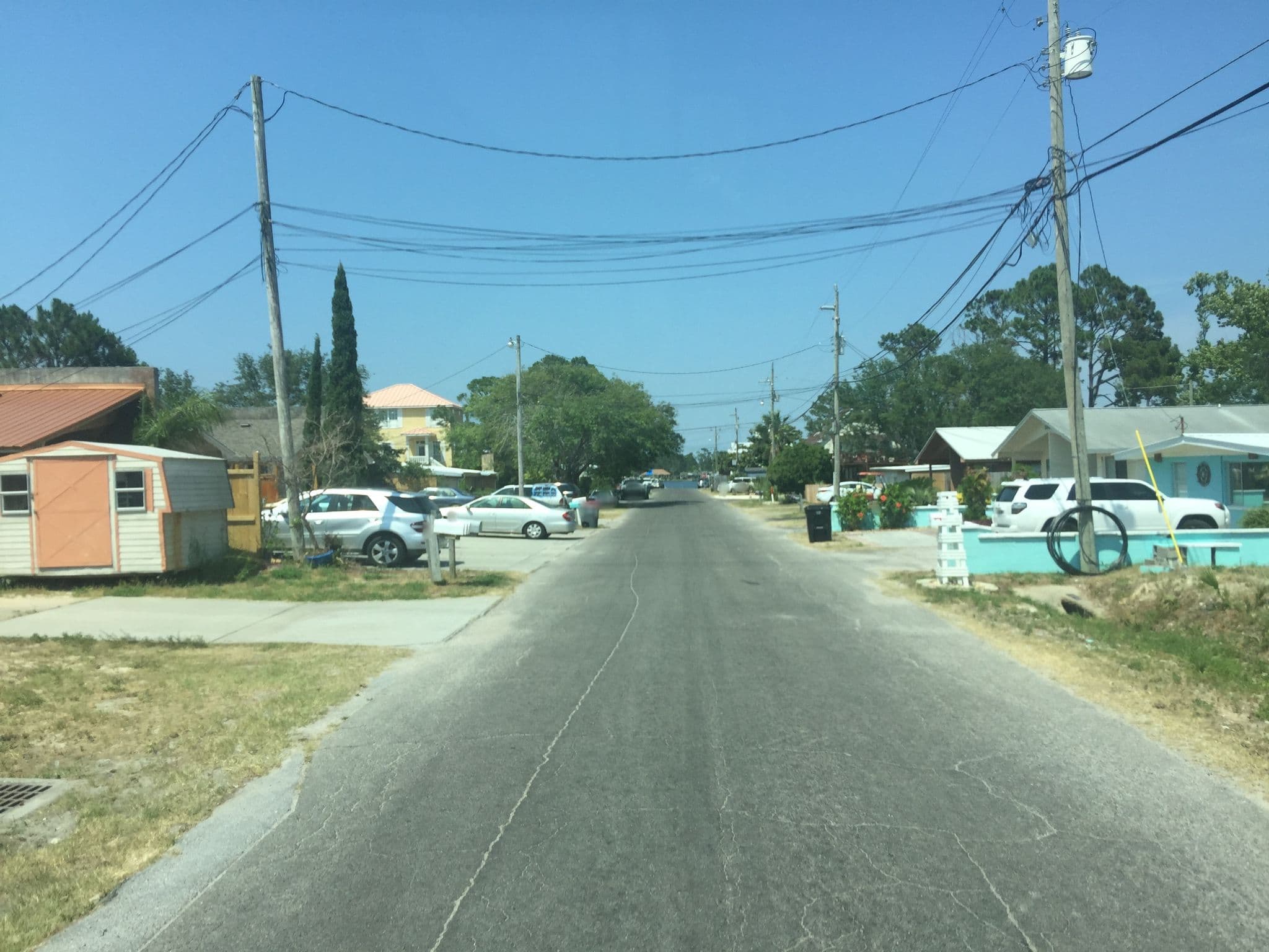 Street view near The Shot Asylum, Lower Grand Lagoon — © xswzaq (CC BY-SA · Mapillary)