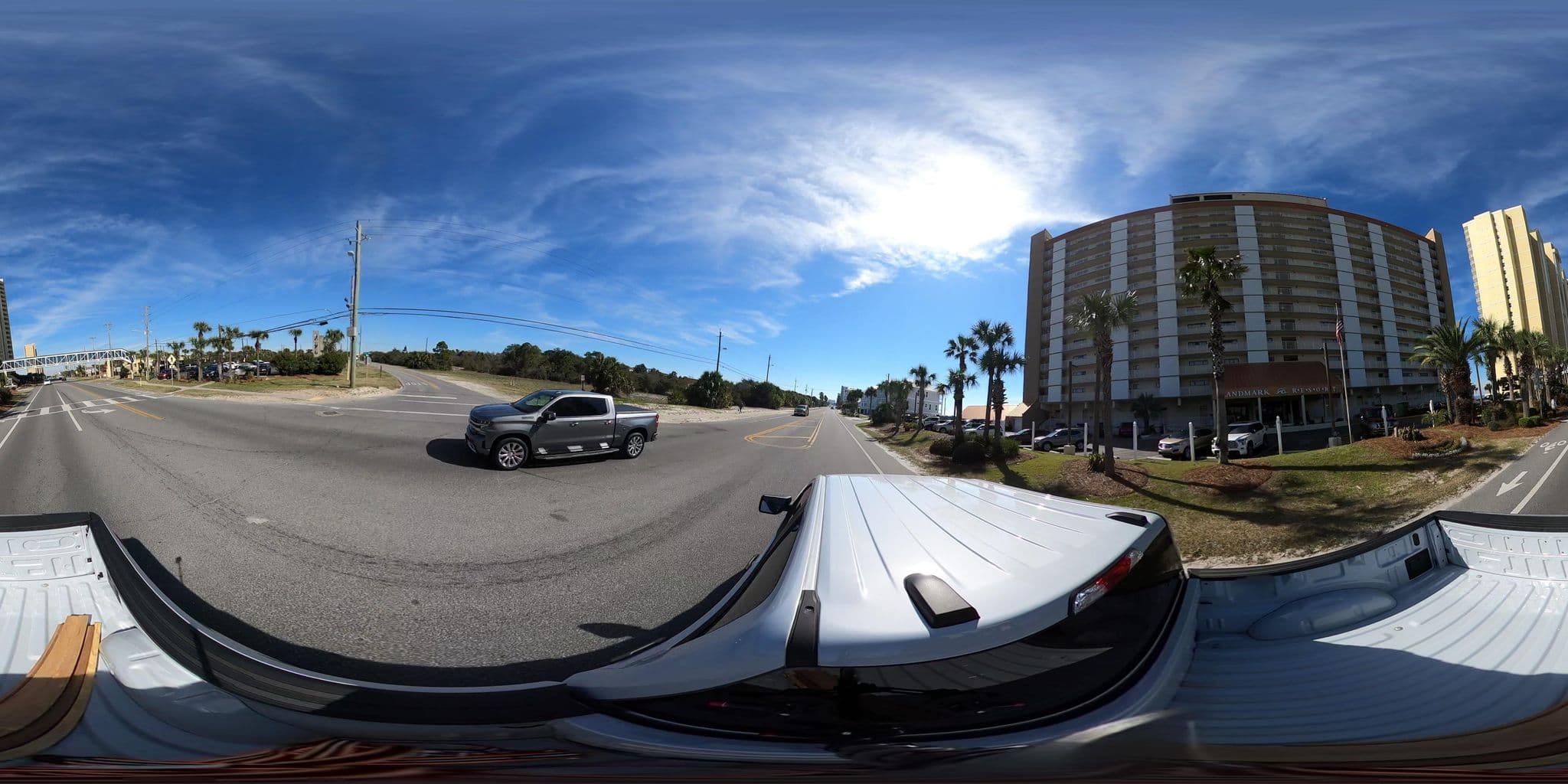 Street view near Landmark Resort Timeshare Sales Services, Panama City Beach — © bchamberlain (CC BY-SA · Mapillary)
