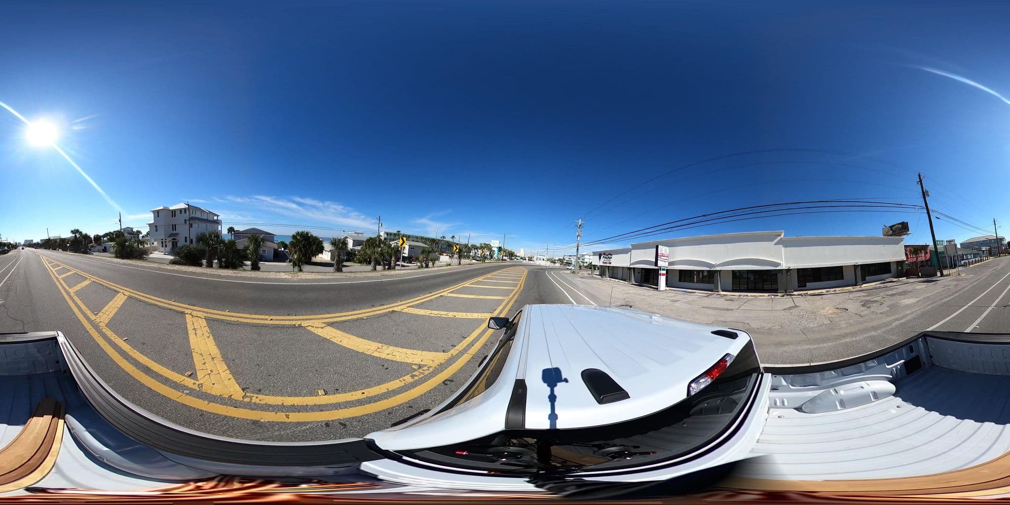Street view near Casa Loma Hotel- Pool, Panama City Beach — © bchamberlain (CC BY-SA · Mapillary)