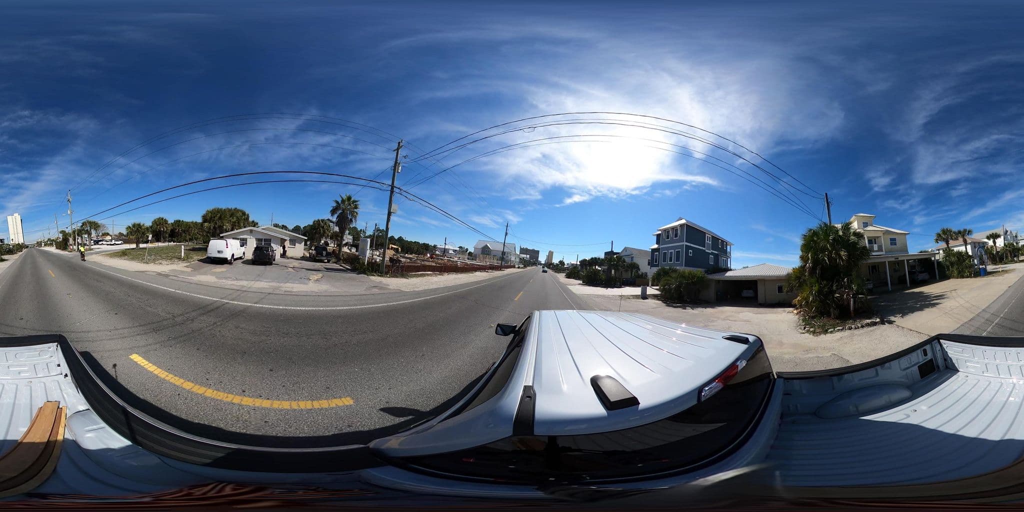 Street view near Cabana Cay Beach Resort, Panama City Beach — © bchamberlain (CC BY-SA · Mapillary)