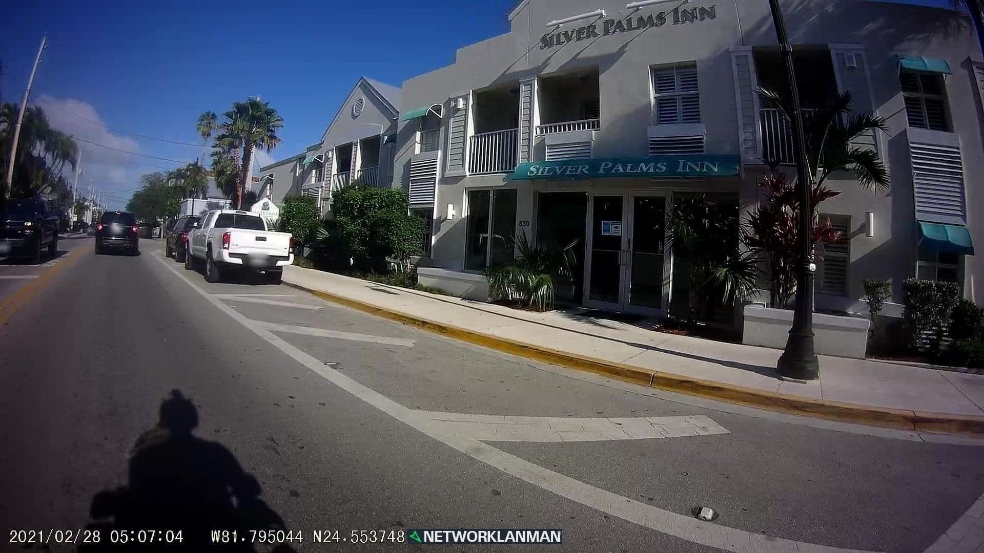 Street view near Silver Palms Pool And Bar, Key West — © networklanman (CC BY-SA · Mapillary)