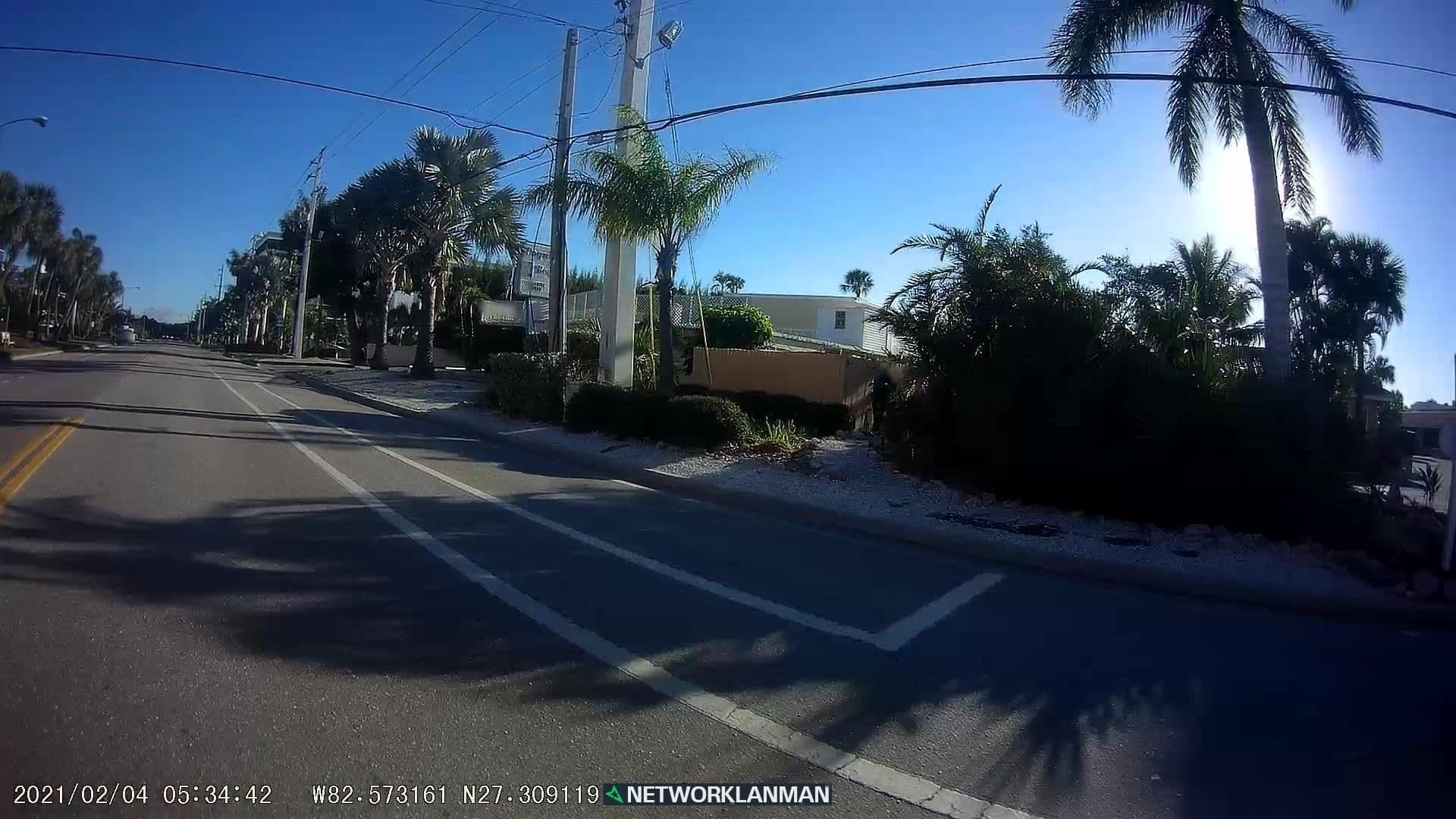 Street view near Coquina on the Beach, South Sarasota — © networklanman (CC BY-SA · Mapillary)
