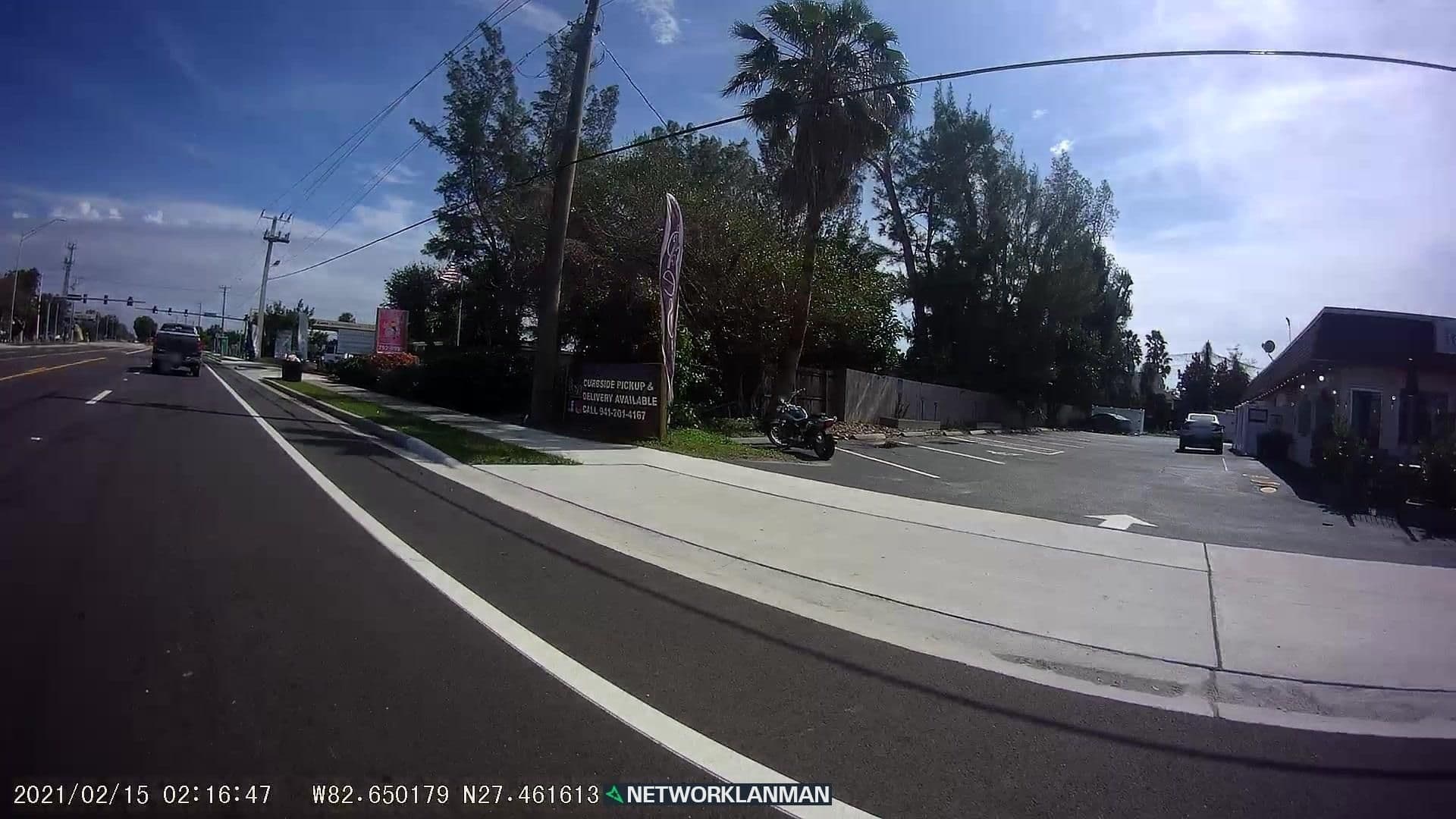 Street view near Parrot Inn, Bradenton Beach — © networklanman (CC BY-SA · Mapillary)
