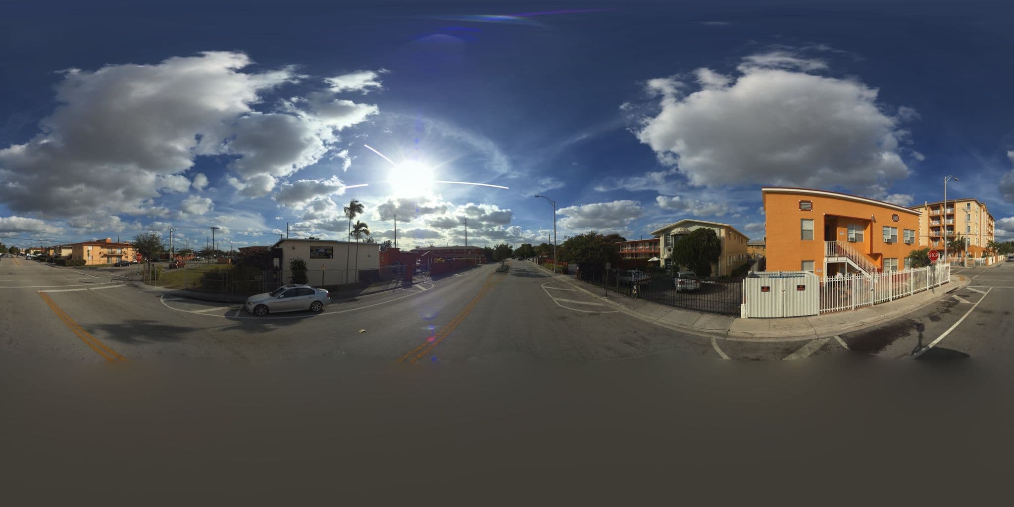 Street view near Hialeah Cabana Hotel-Historic bldg, Miami Springs — © microsoft (CC BY-SA · Mapillary)