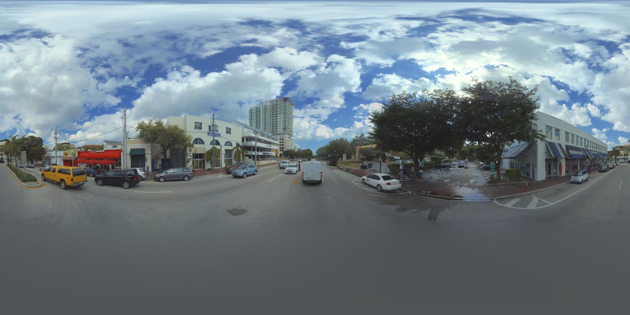 Street view near Bellini Restaurant & Bar, Coconut Grove — © microsoft (CC BY-SA · Mapillary)