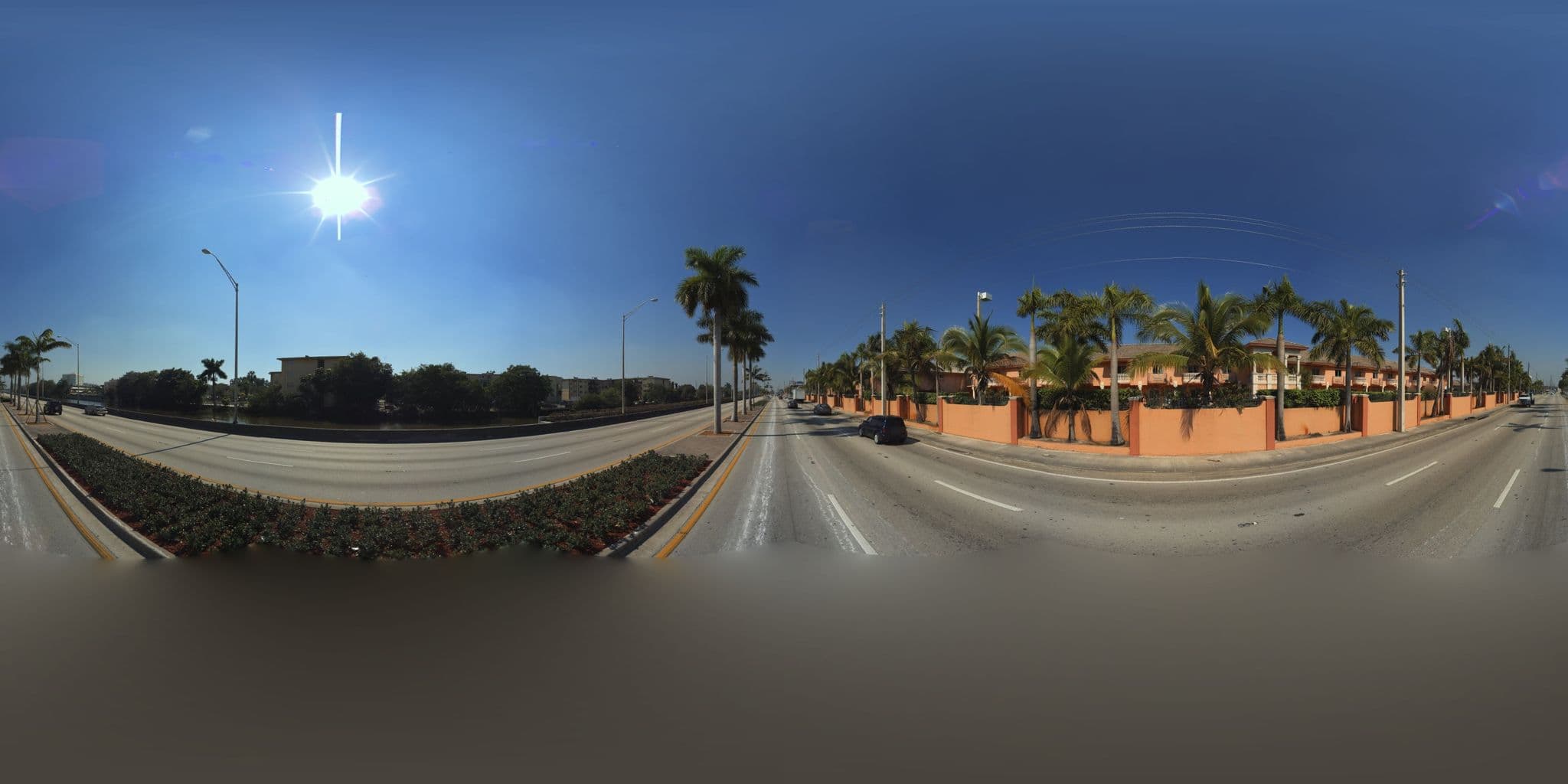 Street view near Hialeah Hotel, Miami Springs — © microsoft (CC BY-SA · Mapillary)