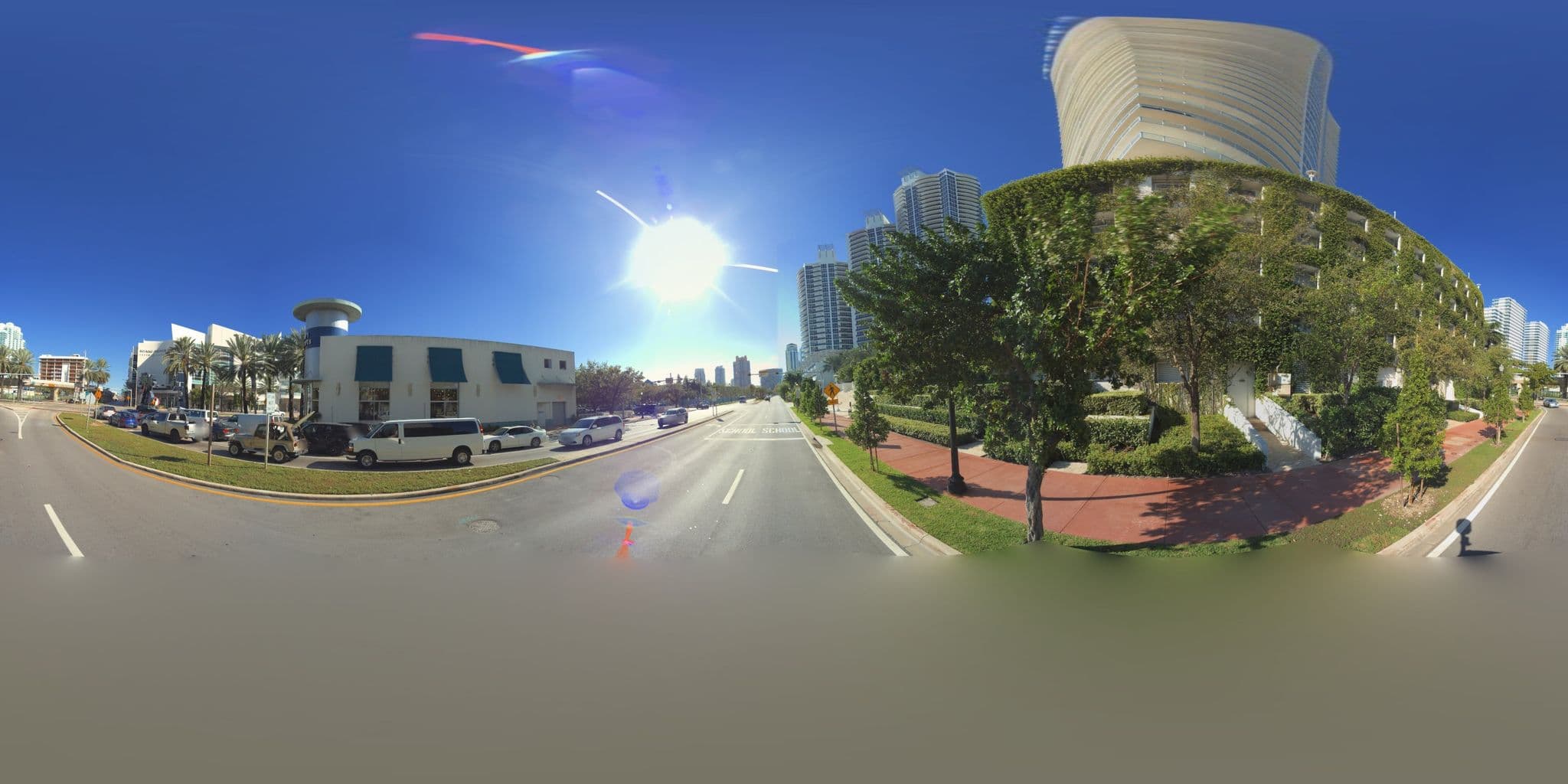 Street view near Miami Beach Hostel, Miami Beach — © microsoft (CC BY-SA · Mapillary)
