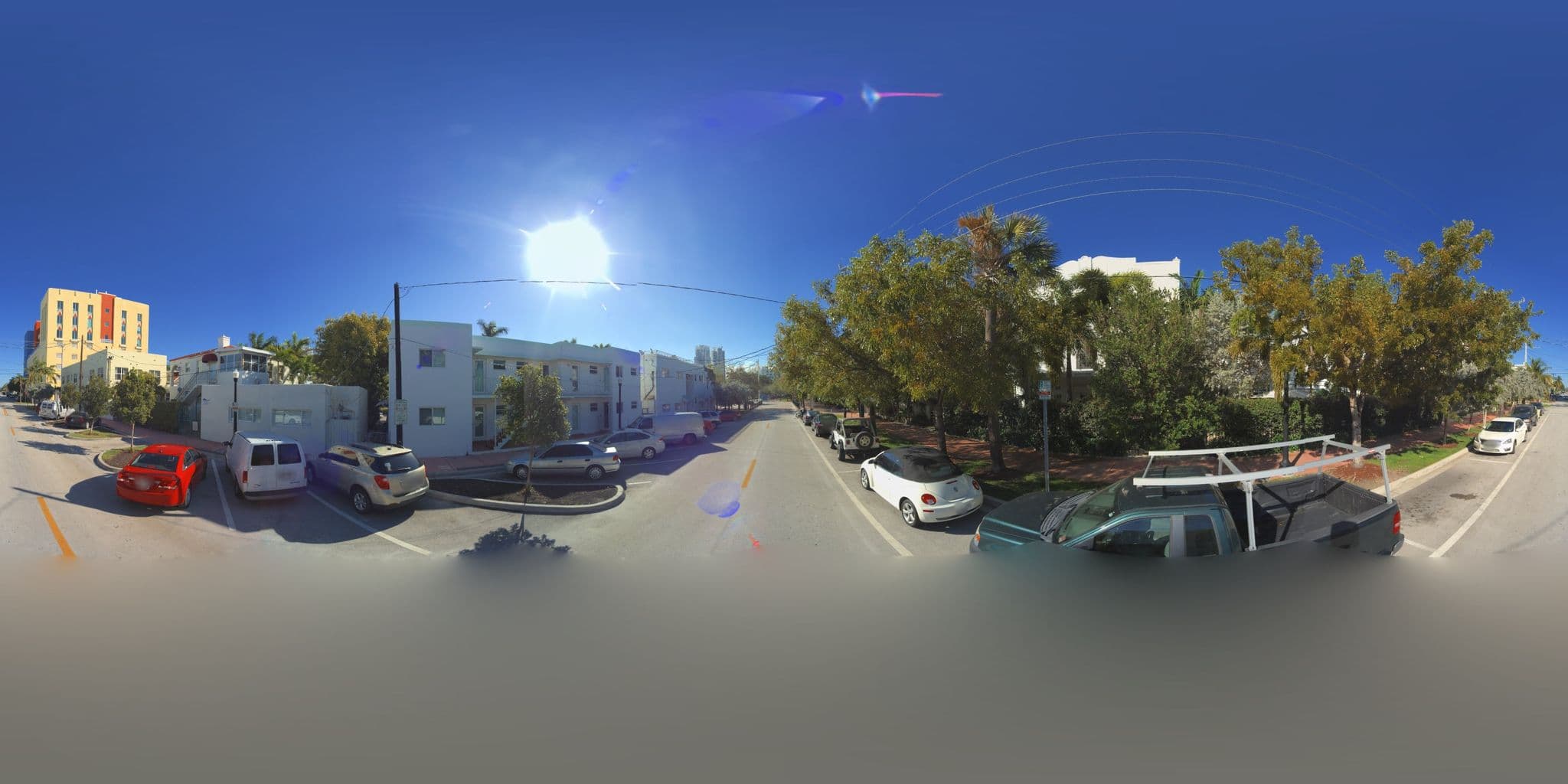 Street view near The Fountain, Miami Beach — © microsoft (CC BY-SA · Mapillary)