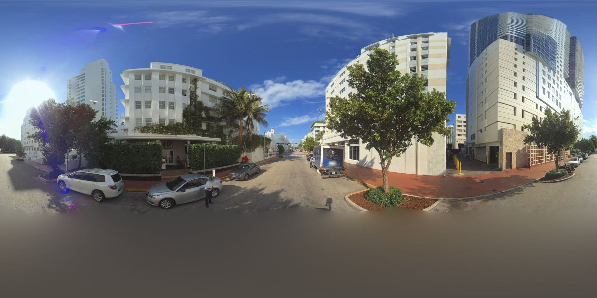 Street view near TownHouse Hotel, Miami Beach — © microsoft (CC BY-SA · Mapillary)