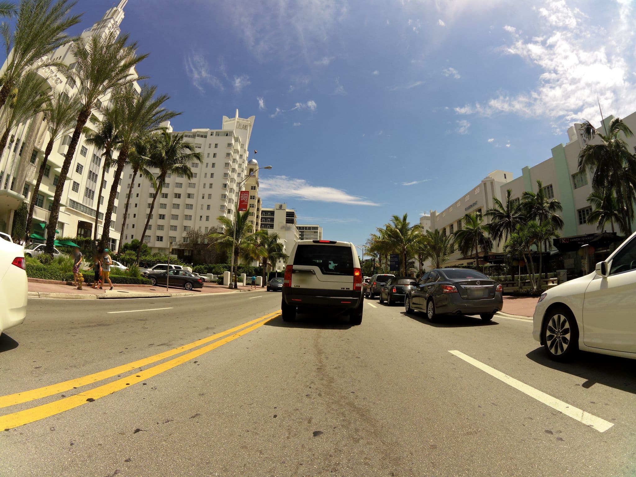 Street view near Dorset Hotel Miami Beach, Miami Beach — © jlevente (CC BY-SA · Mapillary)