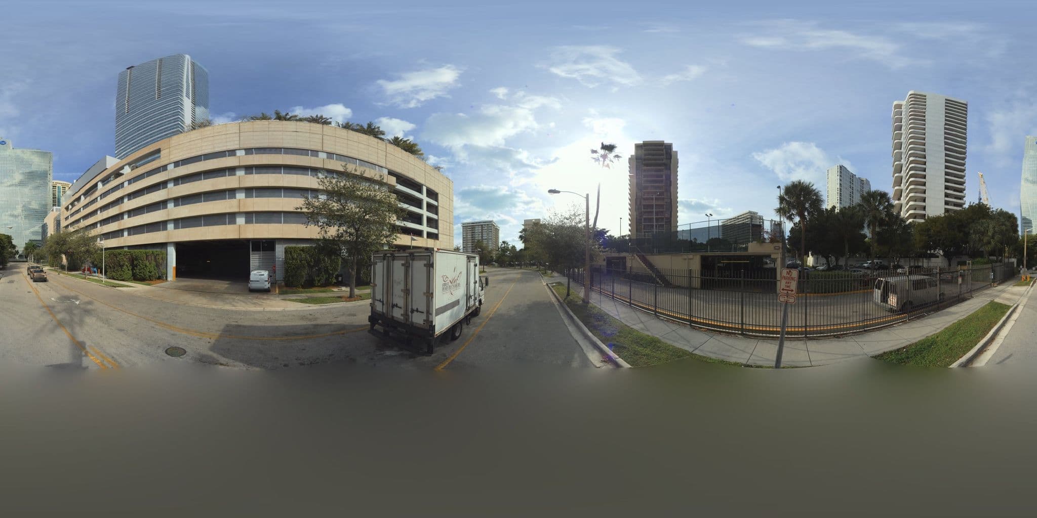 Street view near Four Seasons Pool, Miami — © microsoft (CC BY-SA · Mapillary)