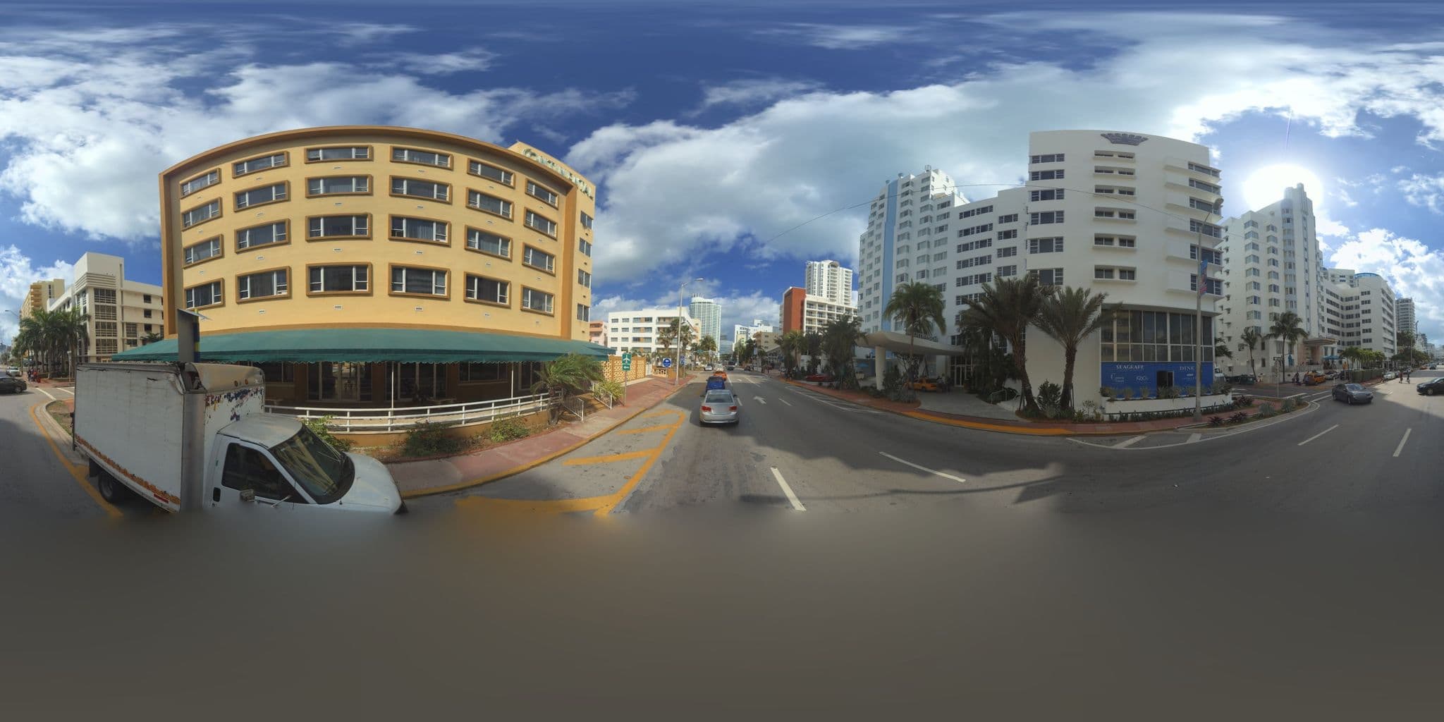 Street view near Hampton Inn Pool, Miami Beach — © microsoft (CC BY-SA · Mapillary)