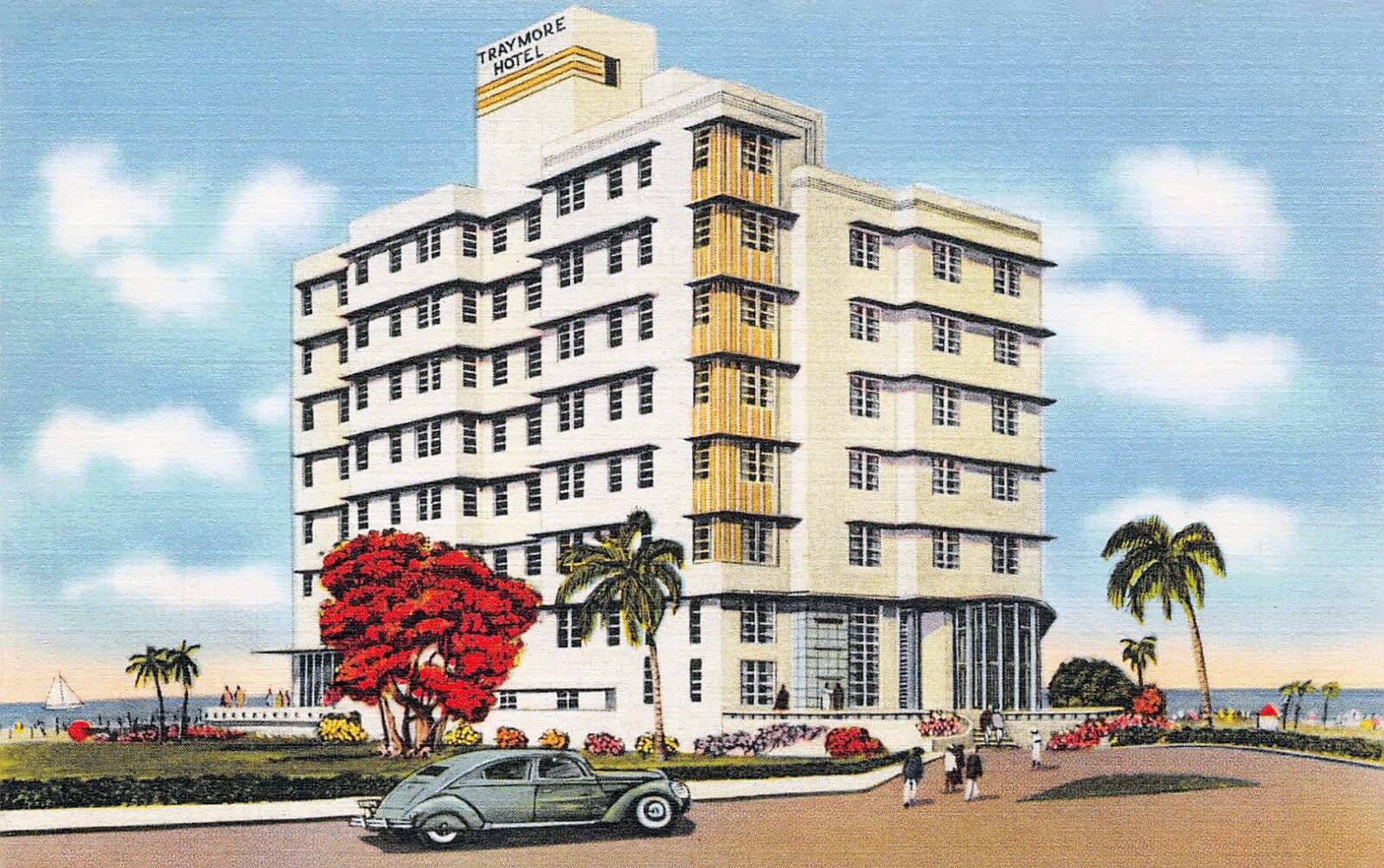 Traymore Hotel (via Wikimedia Commons, Public domain)