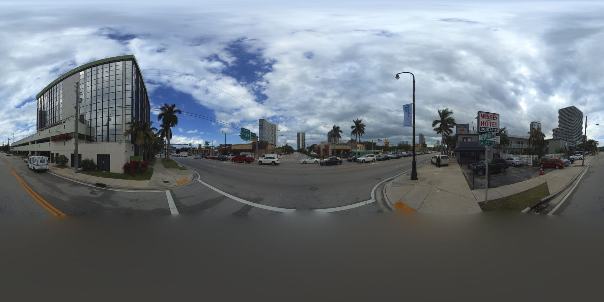 Street view near Wishes Motel, Allapattah — © microsoft (CC BY-SA · Mapillary)