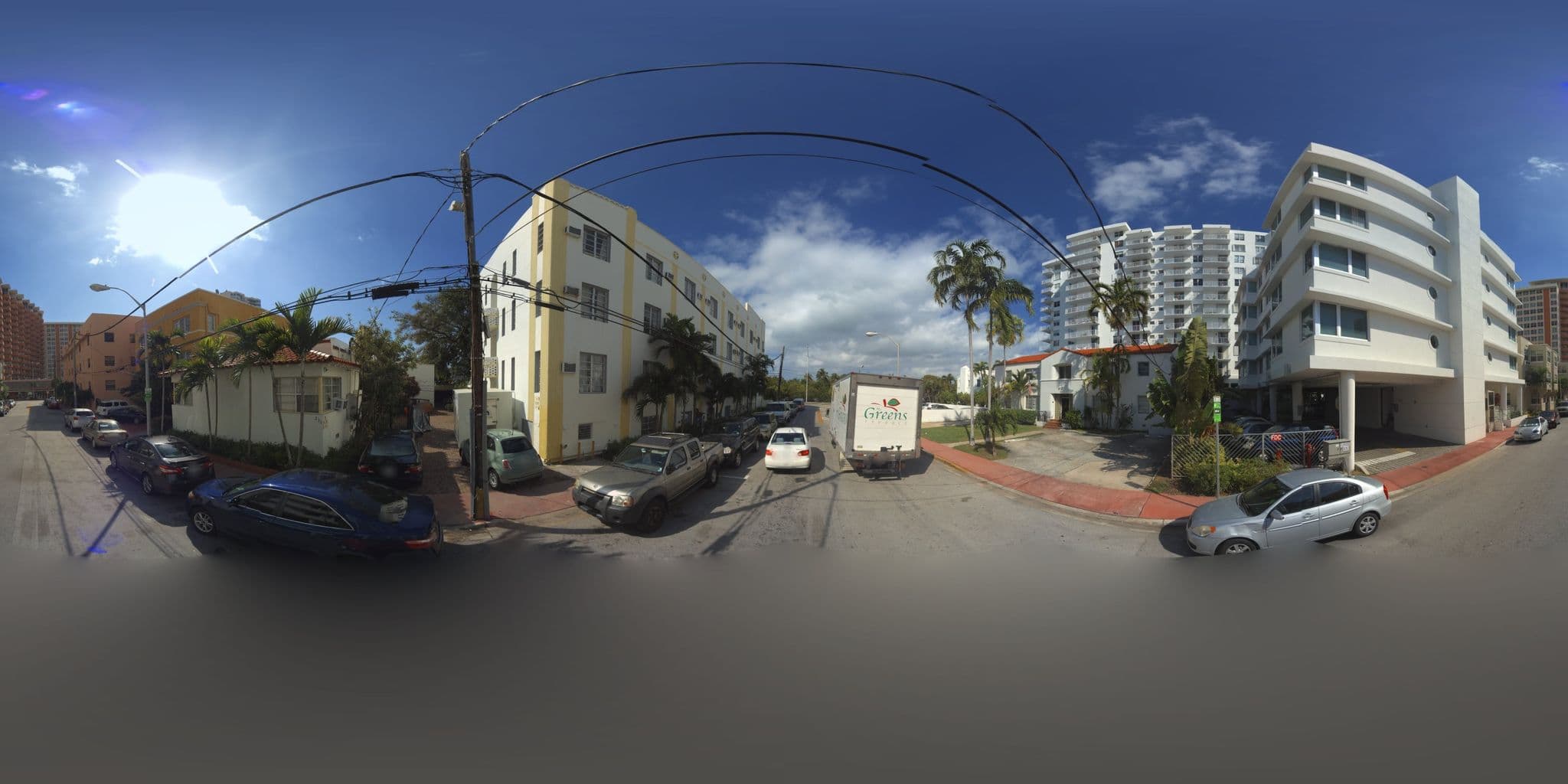 Street view near Indian Creek Hotel, Miami Beach — © microsoft (CC BY-SA · Mapillary)